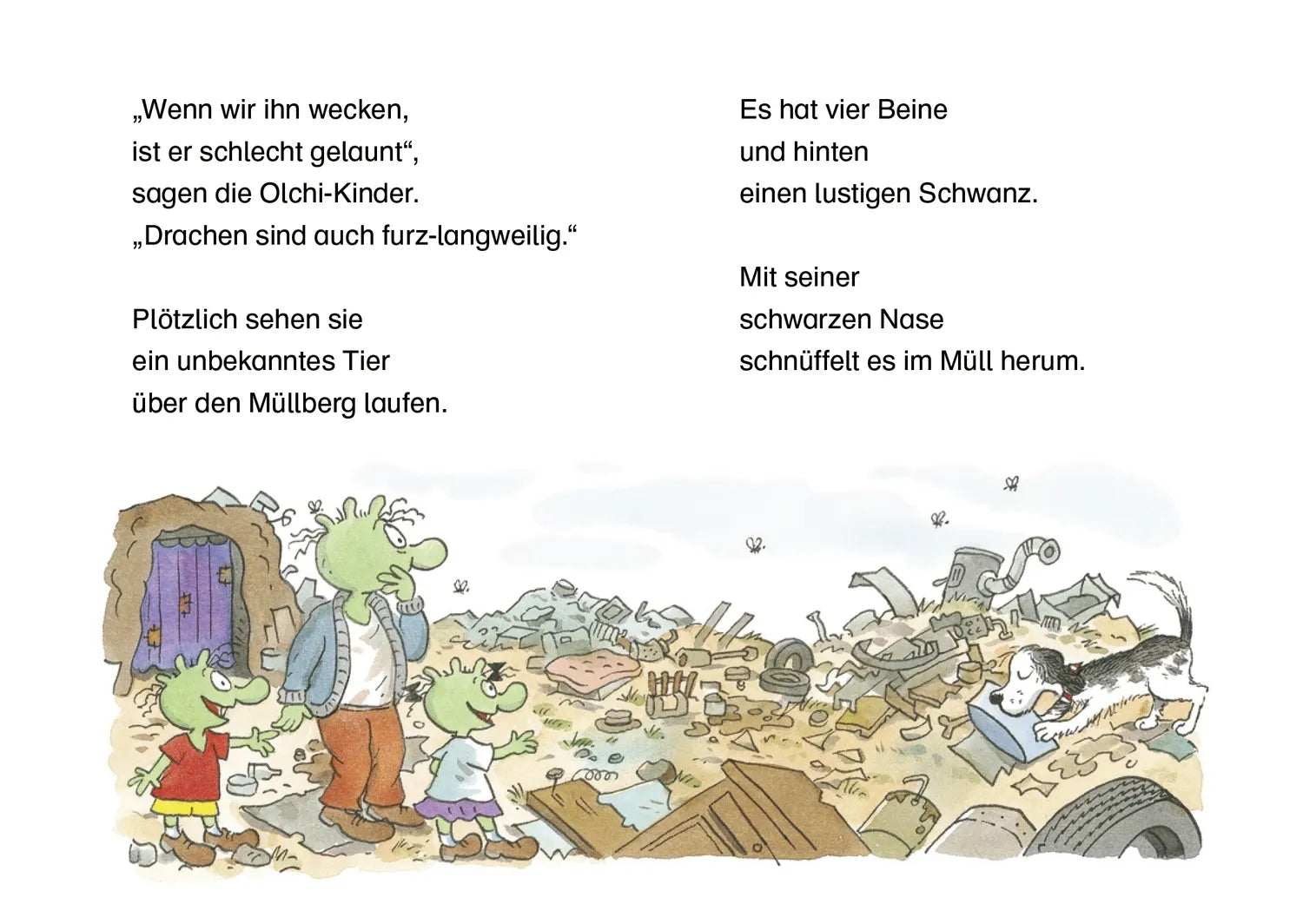 Abbildung von 'Die Olchis und der Schmuddel-Hund'