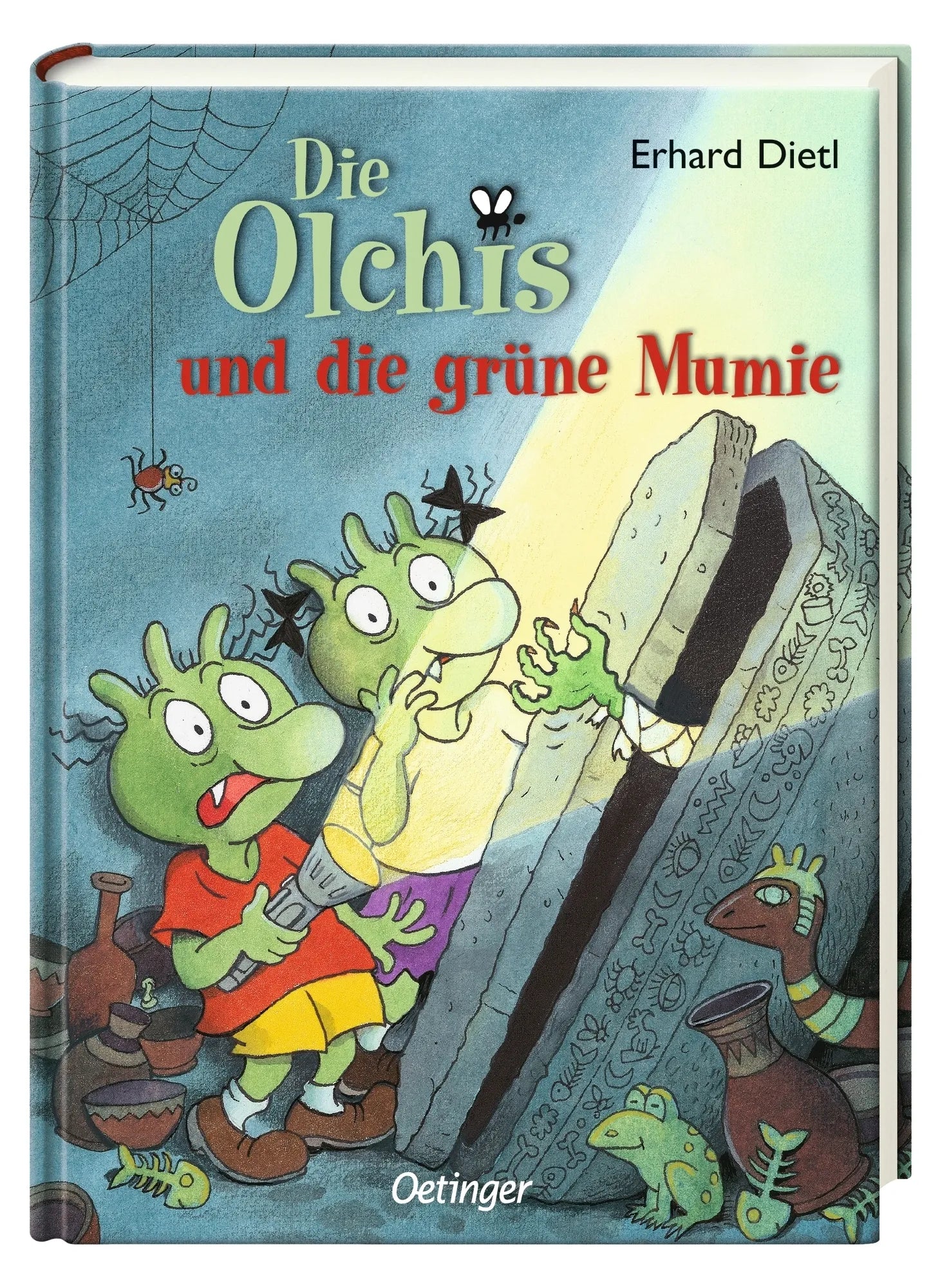 Produktansicht: Die Olchis und die grüne Mumie (Gebundene Ausgabe)