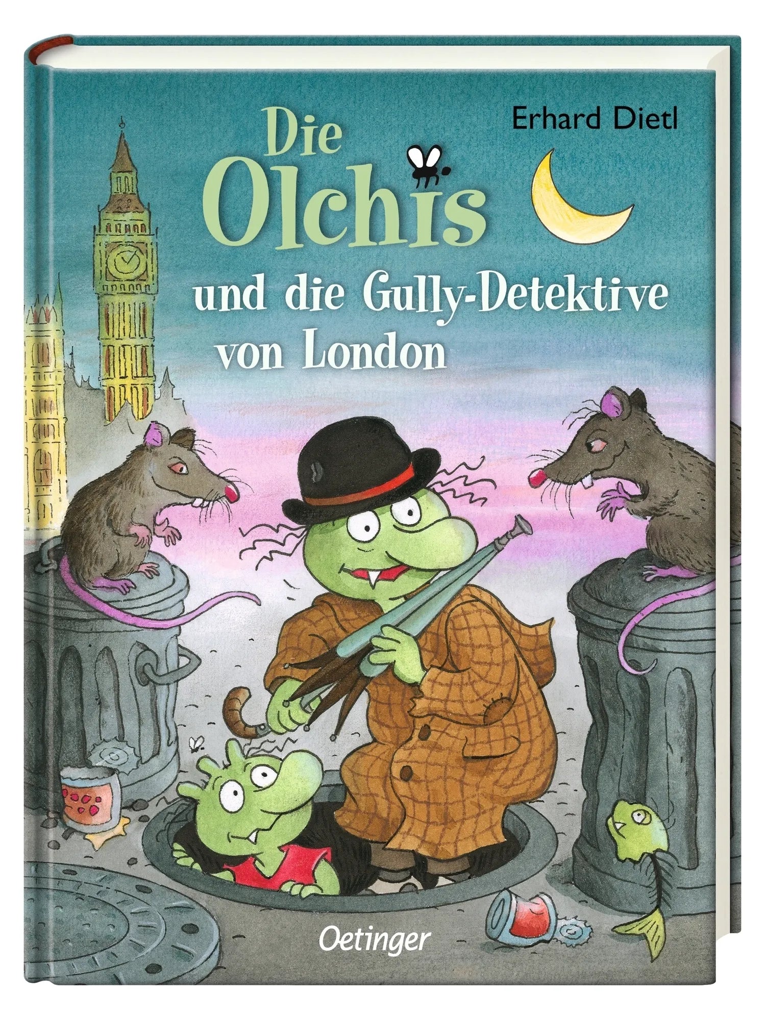 Produktansicht: Die Olchis und die Gully-Detektive von London (Gebundene Ausgabe)