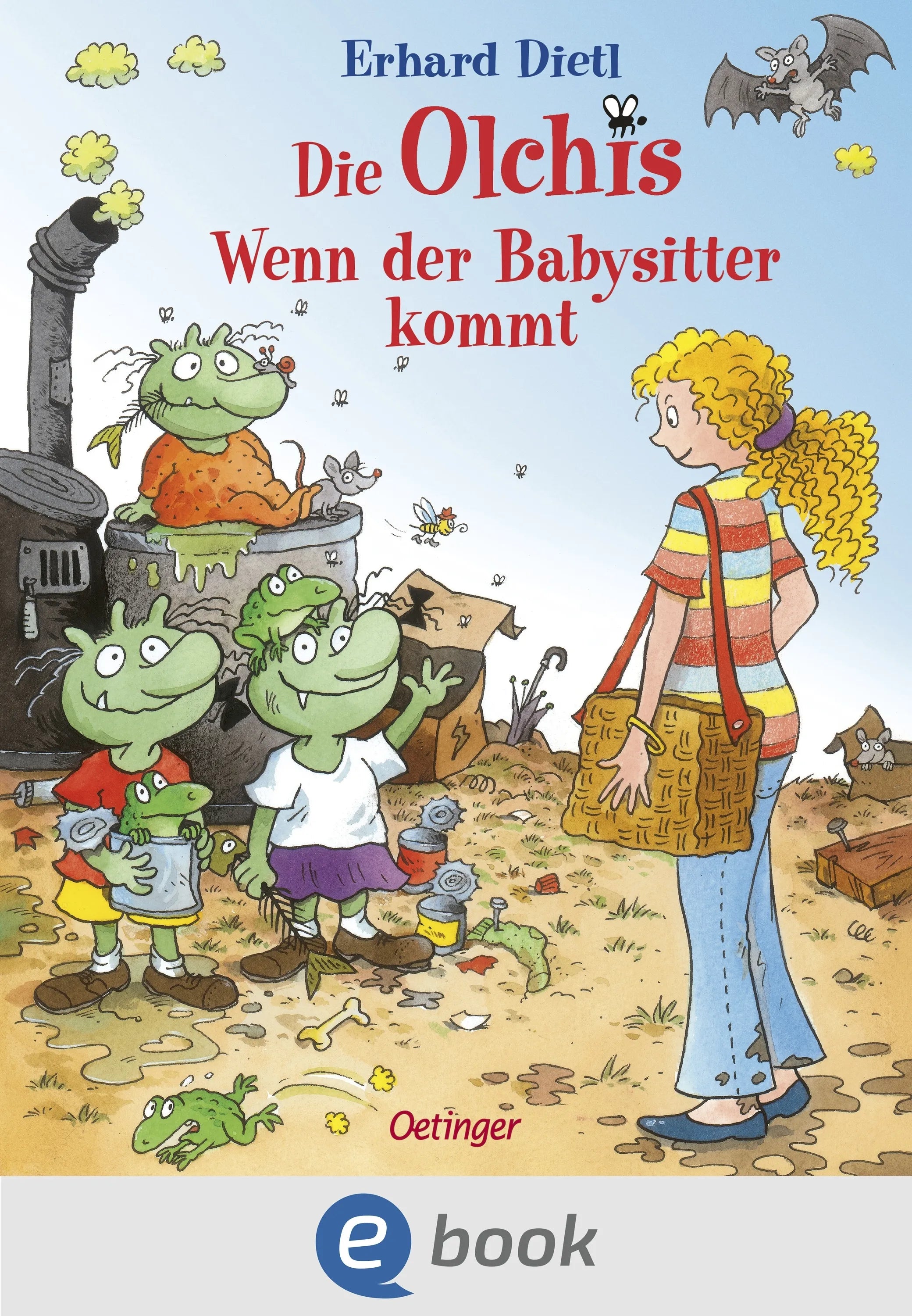Cover: Die Olchis. Wenn der Babysitter kommt (E-Book) von Erhard Dietl