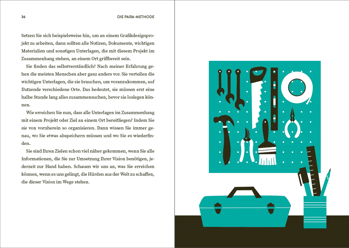 Innenansicht von 'Die PARA-Methode' - Taschenbuch