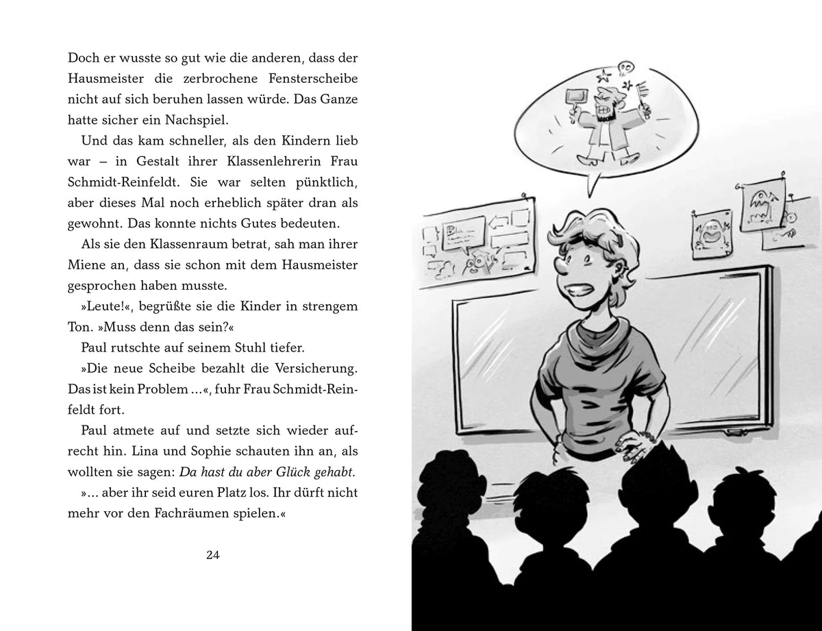 Detailansicht: Die Pausenkicker – Elfmeter für die Nachbarschule (Hardcover)