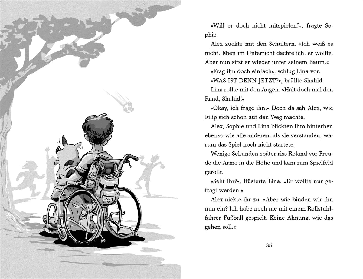 Detailansicht: Die Pausenkicker - Freistoß im Klassenzimmer (Hardcover)