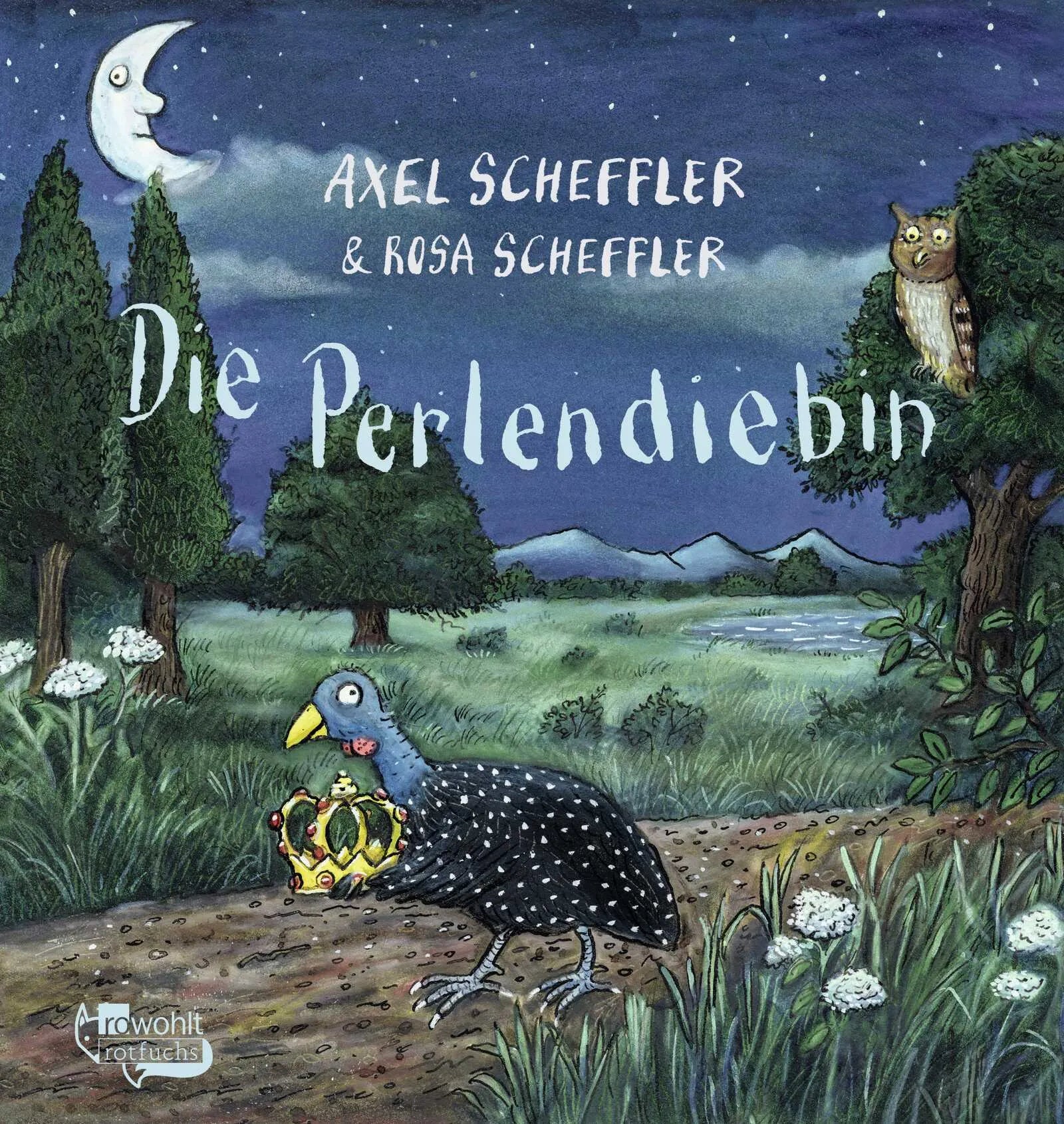 Buchcover von 'Die Perlendiebin' - Gebundene Ausgabe von Axel Scheffler