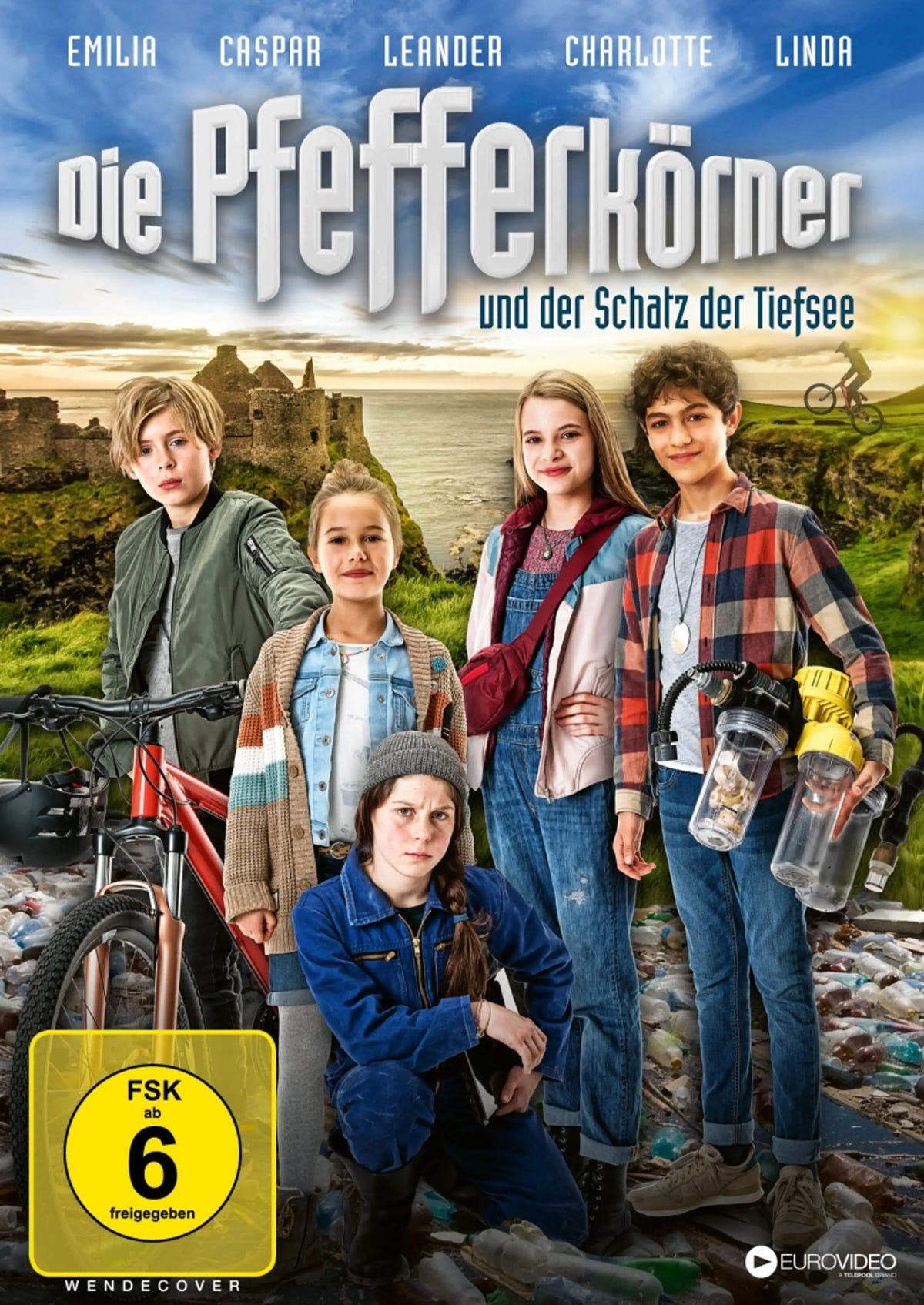 Die Pfefferkörner und der Schatz der Tiefsee DVD Cover – Frontcover Bild