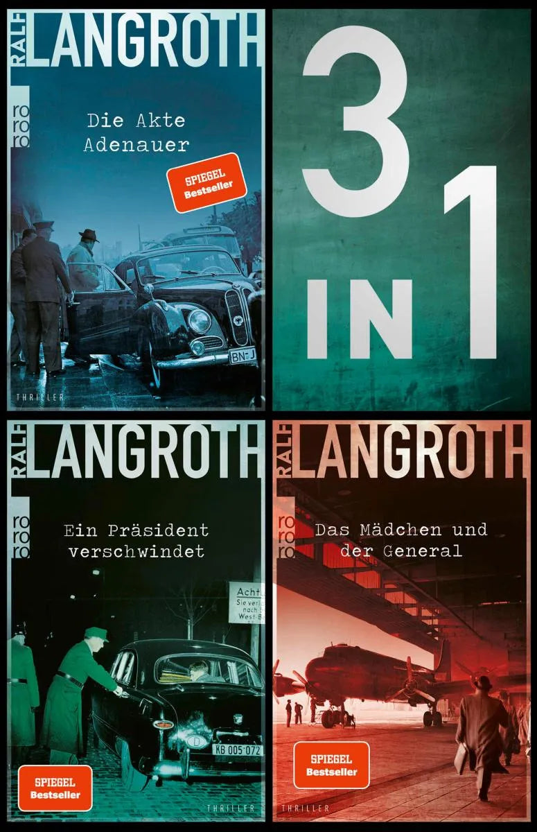 Cover: Die Philipp-Gerber-Romane: 3in1 Bundle (E-Book) von Ralf Langroth