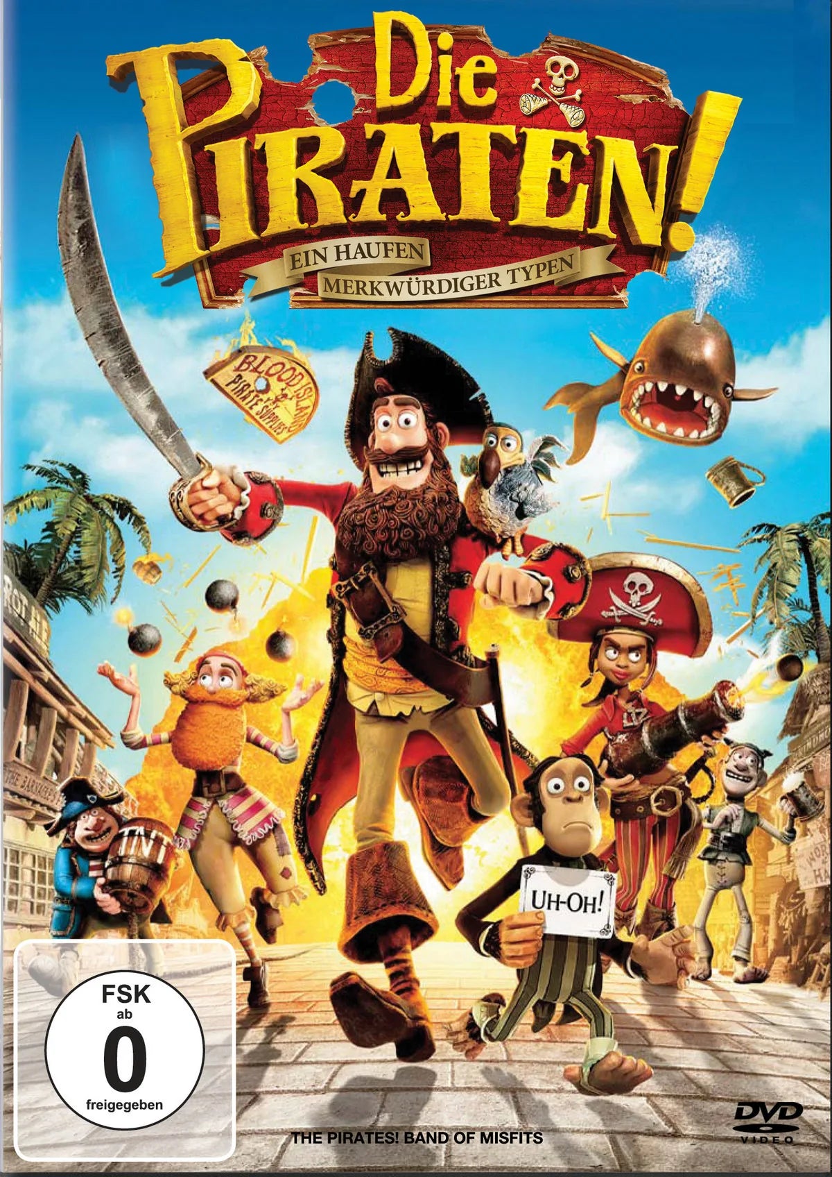 Die Piraten - Ein Haufen merkwürdiger Typen - DVD