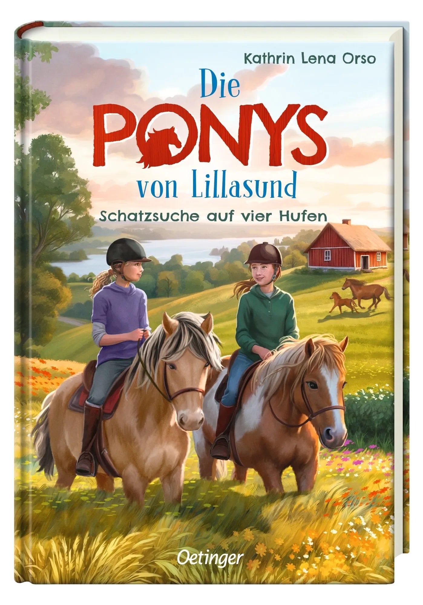 Produktansicht: Die Ponys von Lillasund 2. Schatzsuche auf vier Hufen (Gebundene Ausgabe)