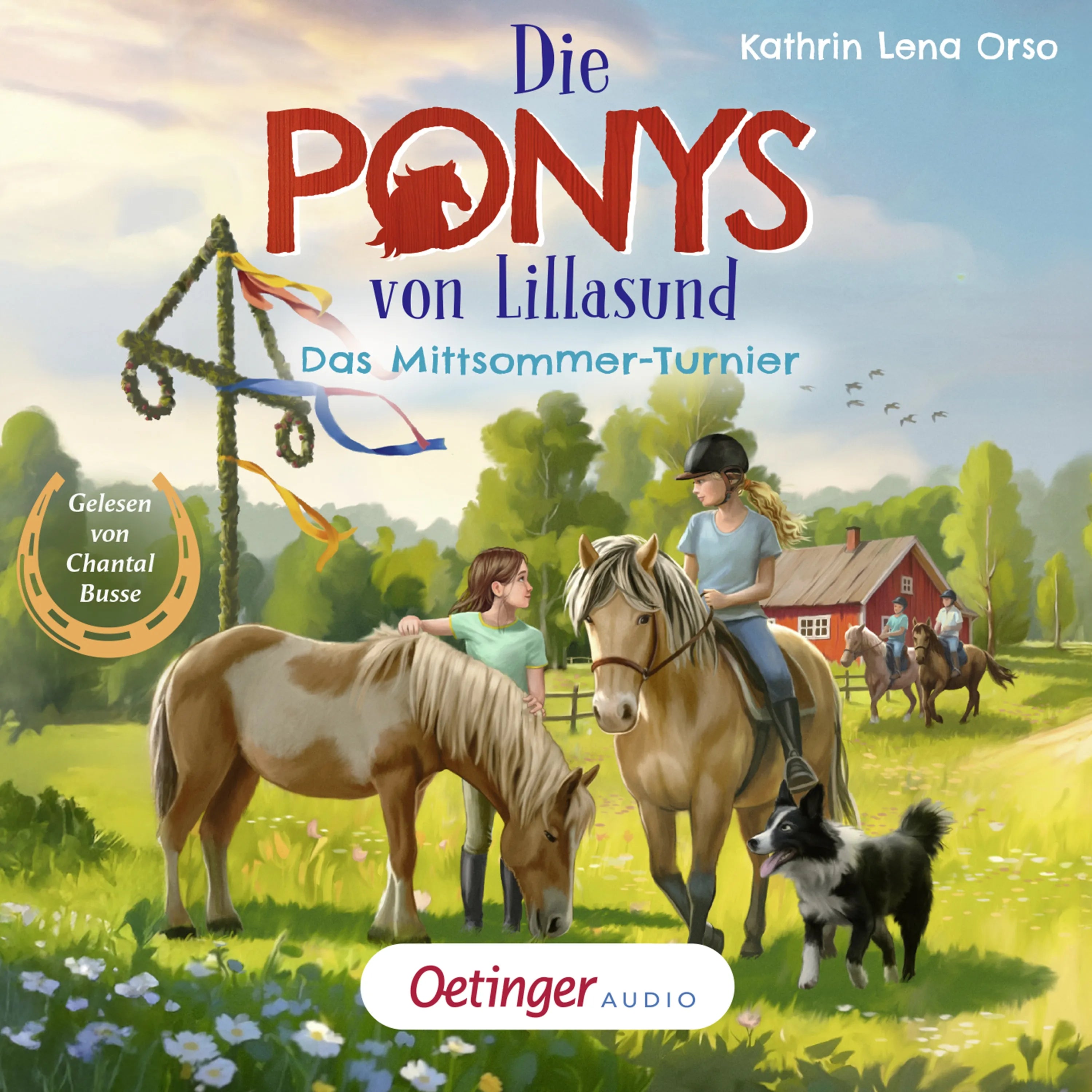 Cover: Die Ponys von Lillasund 4. Das Mittsommer-Turnier (Hörbuch Download) von Kathrin Lena Orso