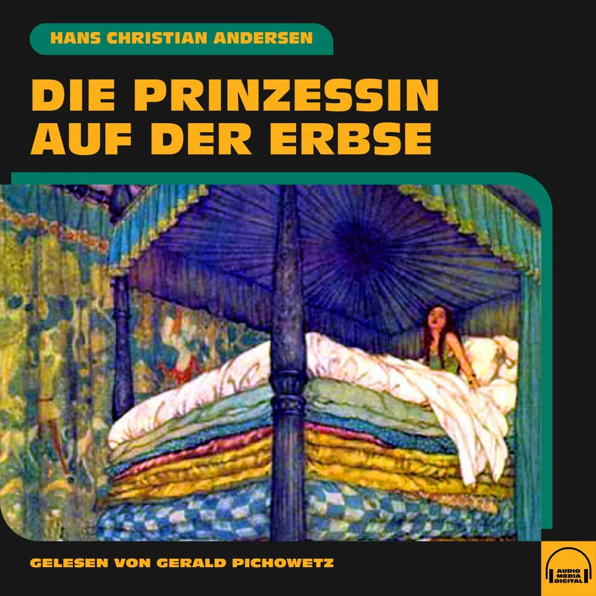 Cover: Die Prinzessin auf der Erbse (Hörbuch Download) von Hans Christian Andersen