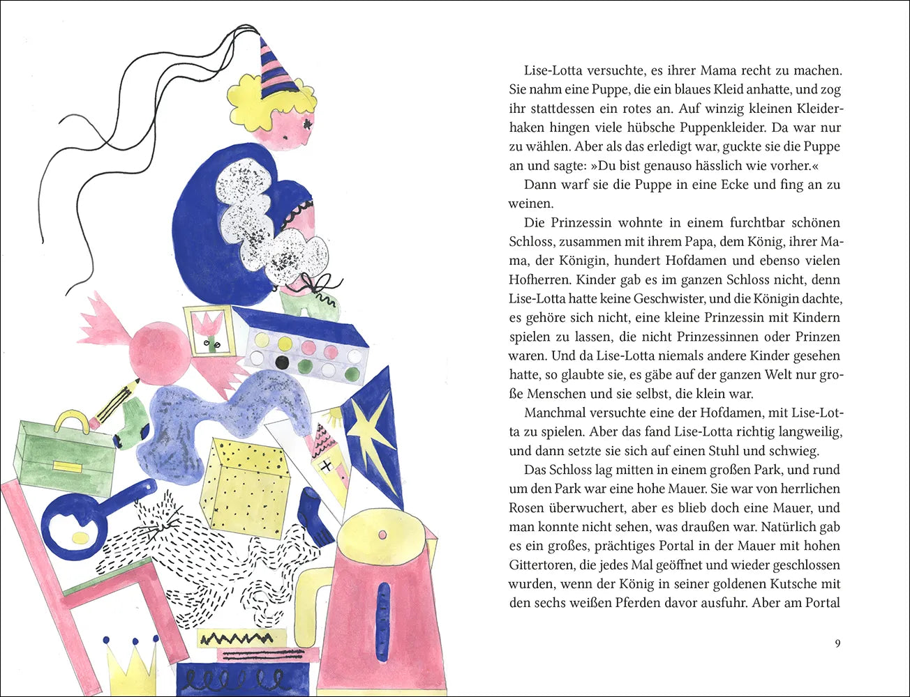 Detailansicht: Die Prinzessin, die nicht spielen wollte (Hardcover)