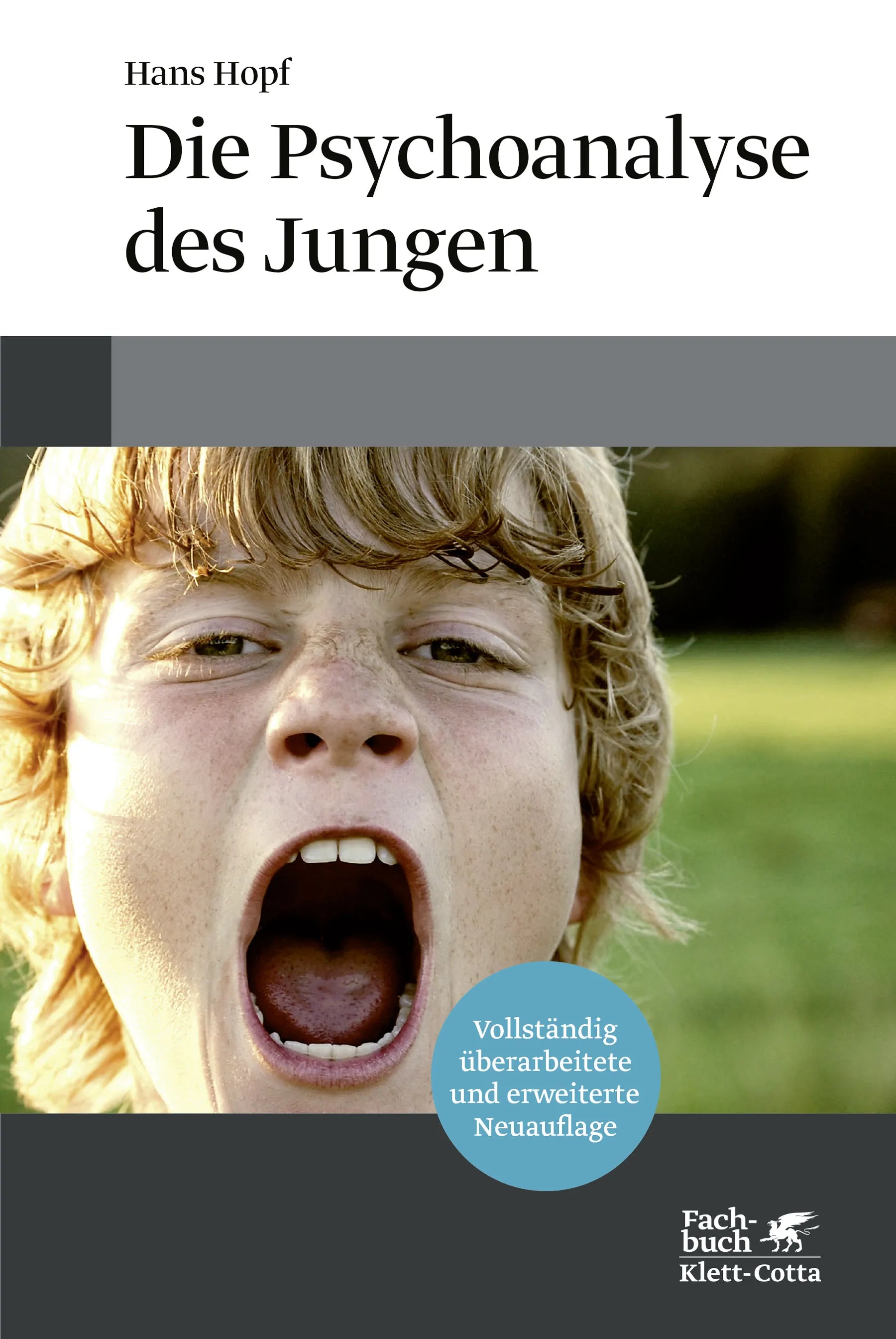 Buchcover von 'Die Psychoanalyse des Jungen' - Gebundene Ausgabe von Hans Hopf