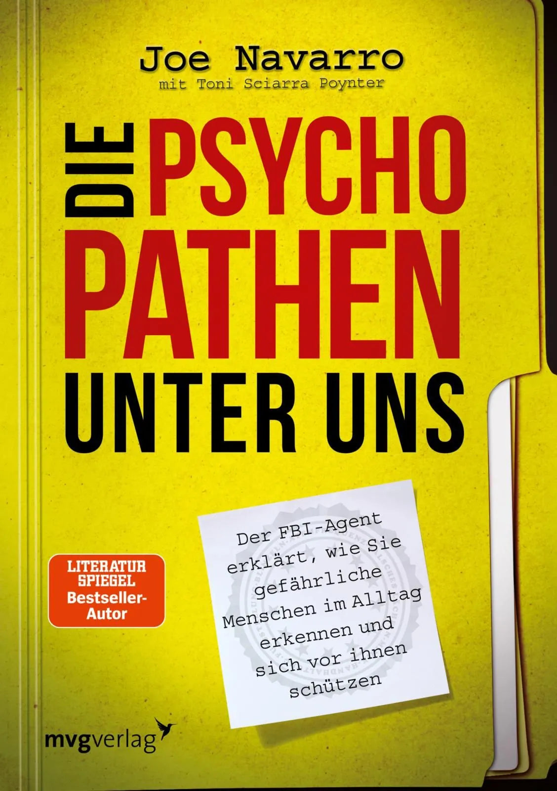 Cover: Die Psychopathen unter uns (Taschenbuch) von Joe Navarro