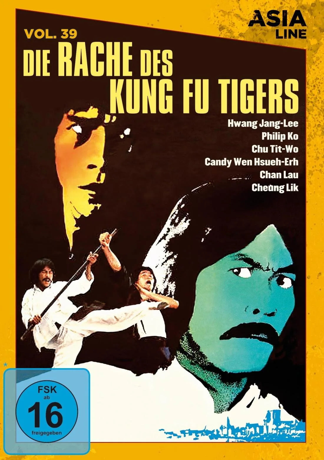 Die Rache des Kung Fu Tigers - DVD