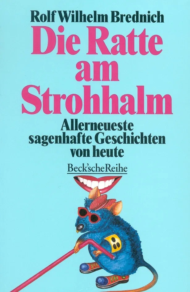 Buchcover von 'Die Ratte am Strohhalm' - Taschenbuch von Rolf Wilhelm Brednich