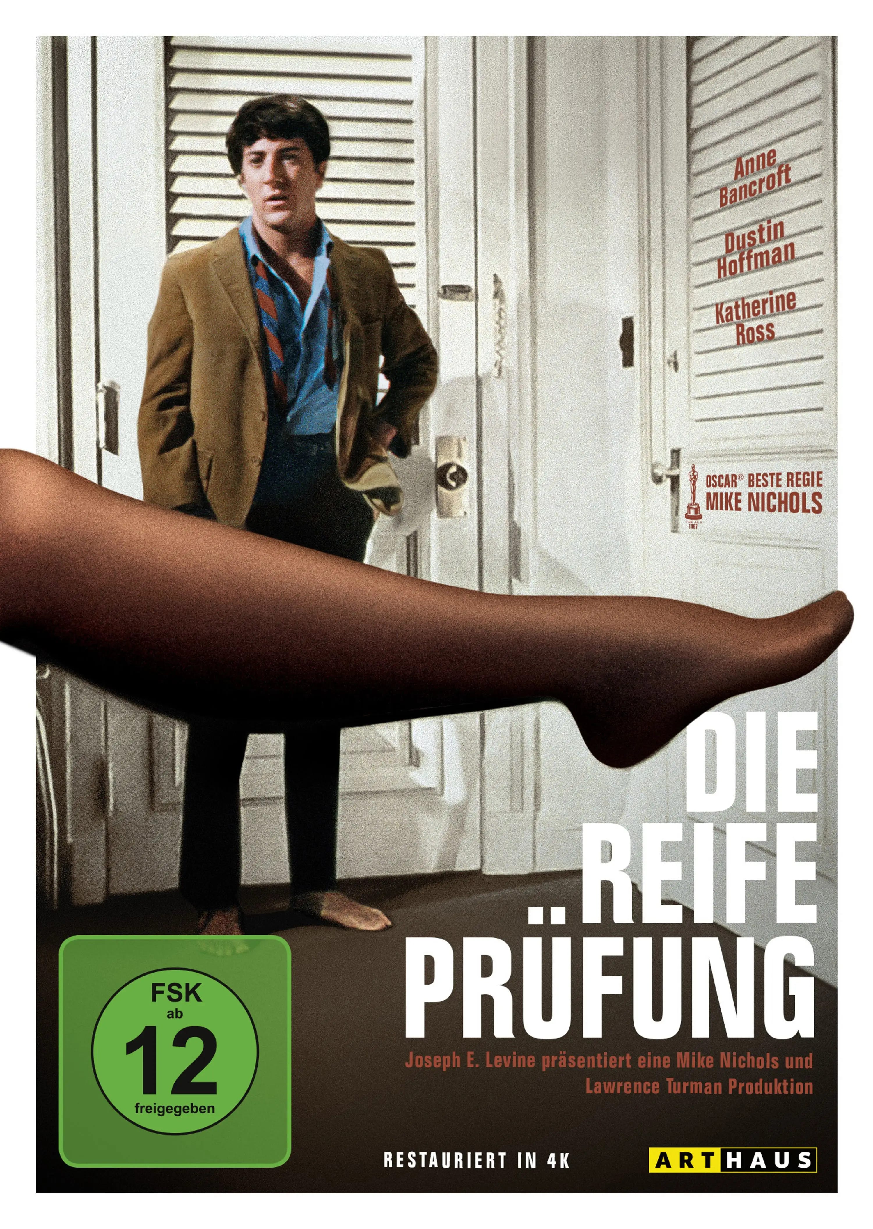 Die Reifeprüfung Digital Remastered Film auf DVD Cover