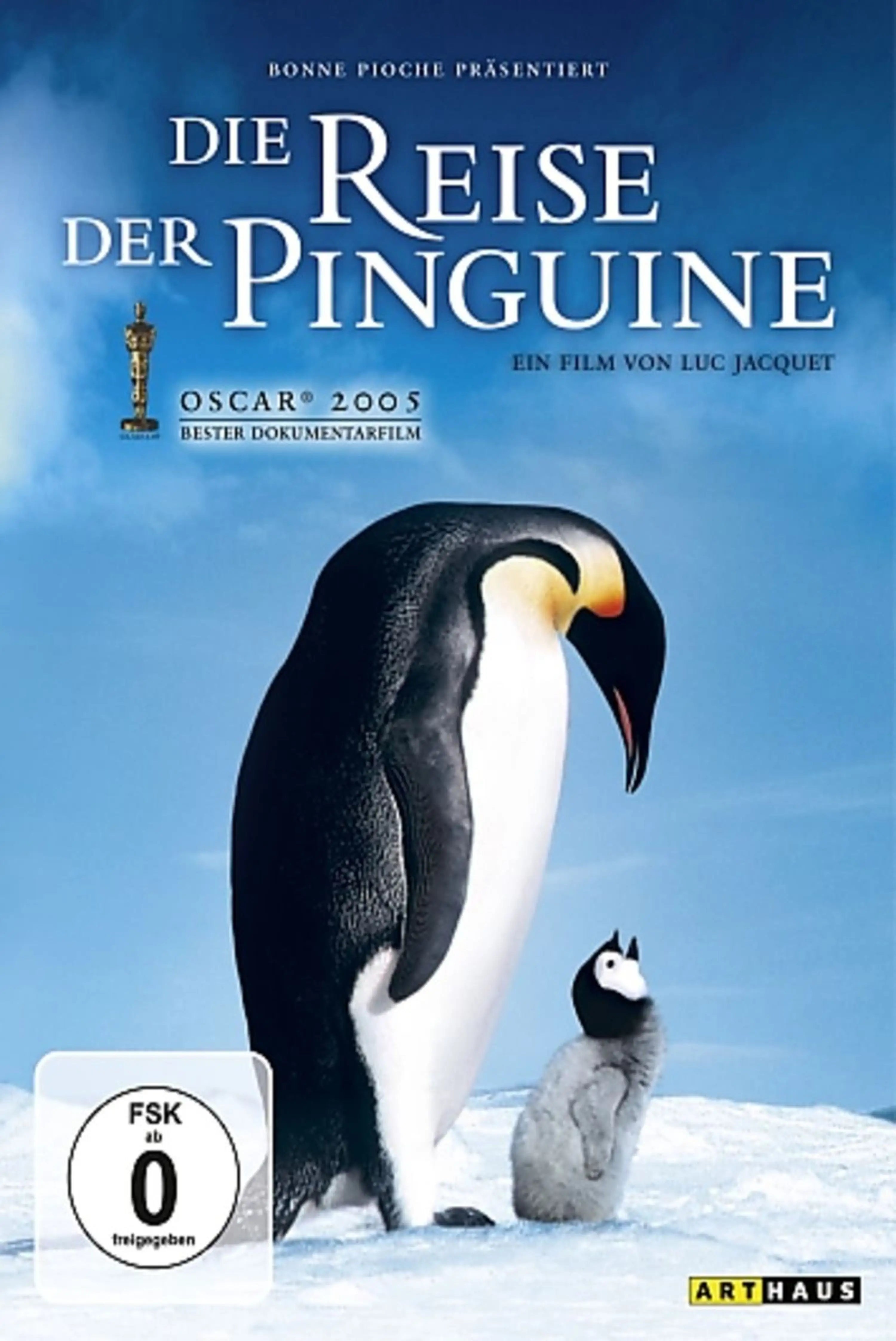 Die Reise der Pinguine Film auf DVD Cover
