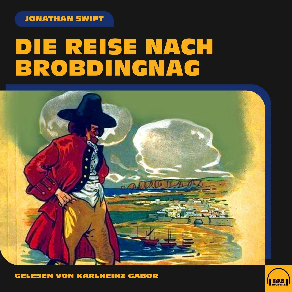 Cover: Die Reise nach Brobdingnag (Hörbuch Download) von Jonathan Swift