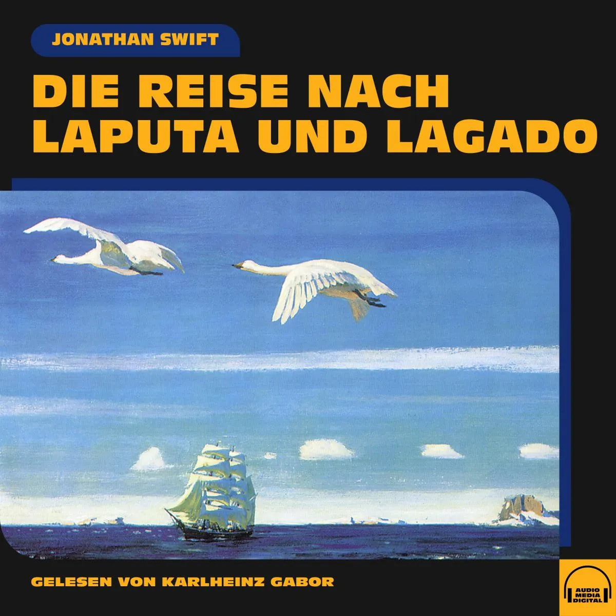 Cover: Die Reise nach Laputa und Lagado (Hörbuch Download) von Jonathan Swift