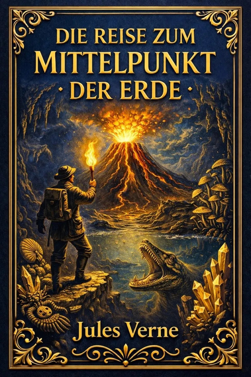 Cover: Die Reise zum Mittelpunkt der Erde (E-Book) von Jules Verne