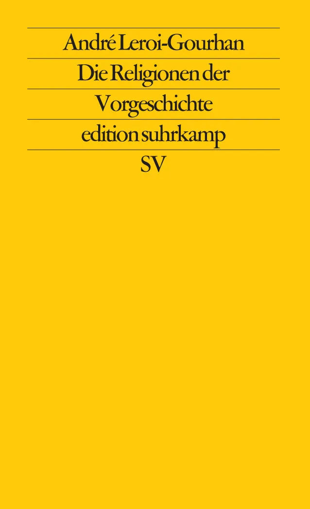 Buchcover von 'Die Religionen der Vorgeschichte' - Taschenbuch von André Leroi-Gourhan
