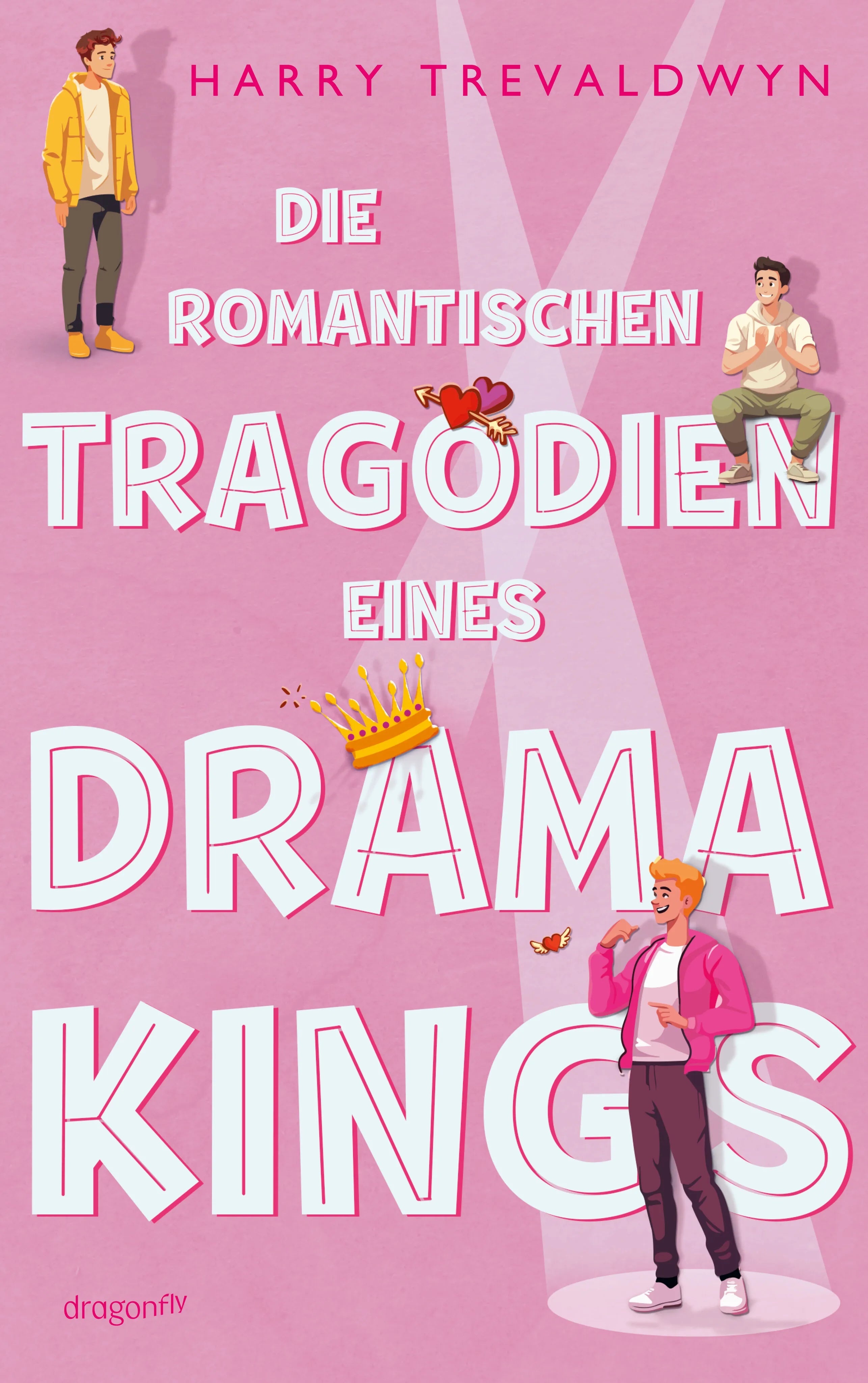 Buchcover von 'Die romantischen Tragödien eines Drama Kings' - Paperback von Harry Trevaldwyn