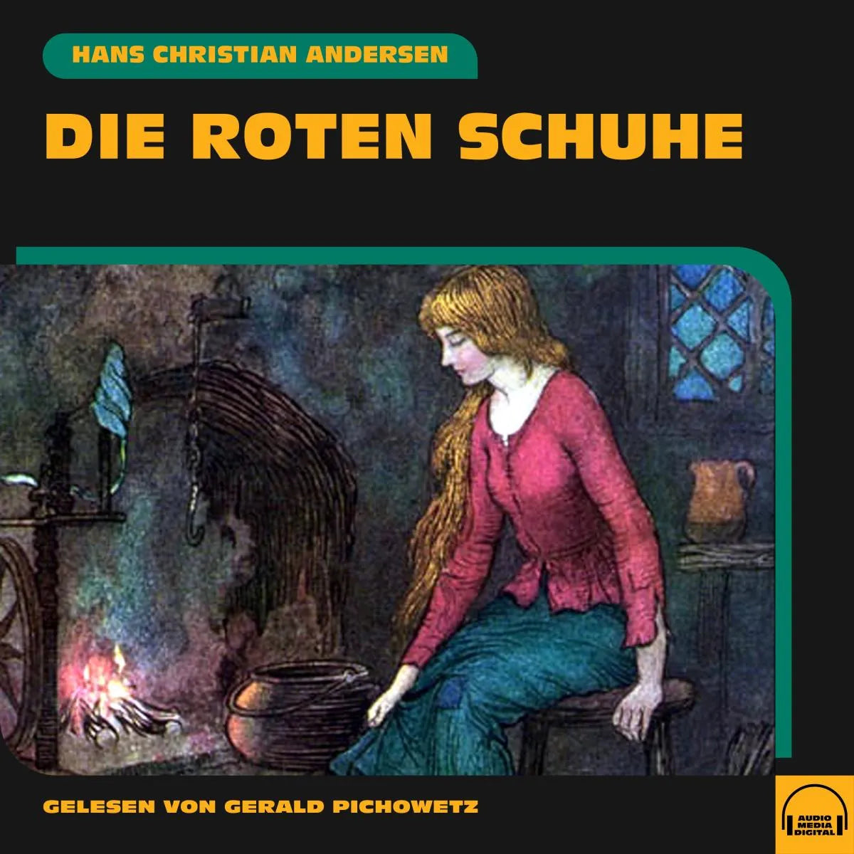 Cover: Die roten Schuhe (Hörbuch Download) von Hans Christian Andersen