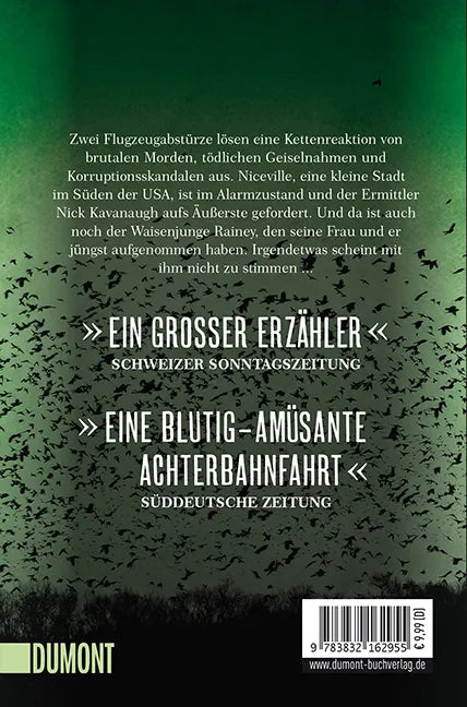 Buchrückseite von 'Die Rückkehr' mit Klappentext - Taschenbuch