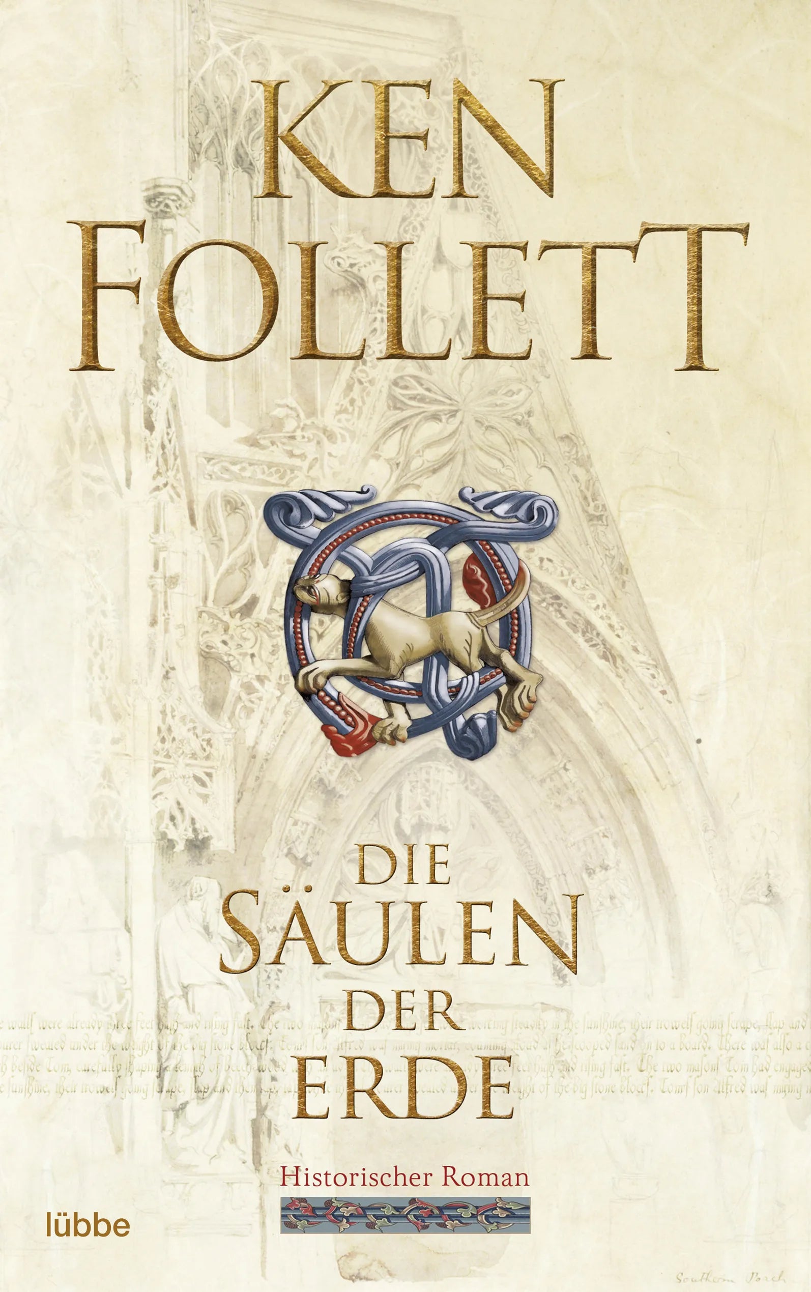 Buchcover von 'Die Säulen der Erde' - Paperback von Ken Follett