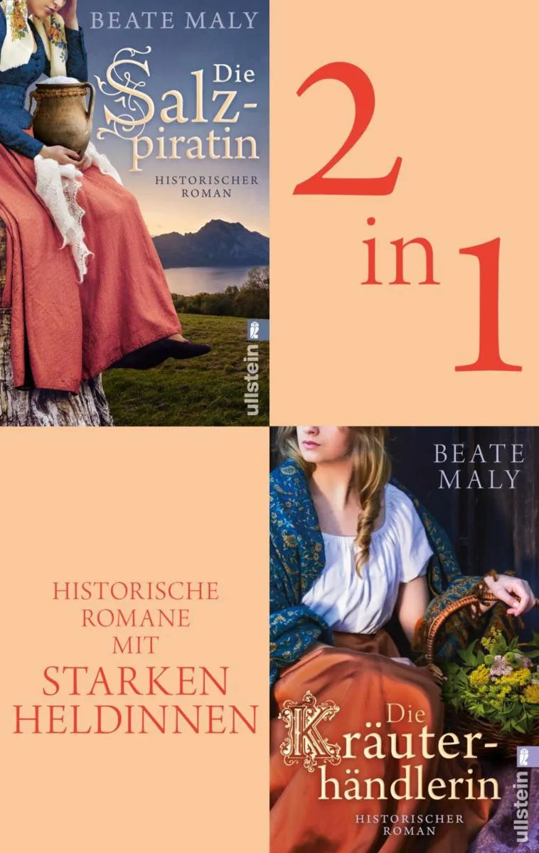 Cover: Die Salzpiratin // Die Kräuterhändlerin (E-Book) von Beate Maly