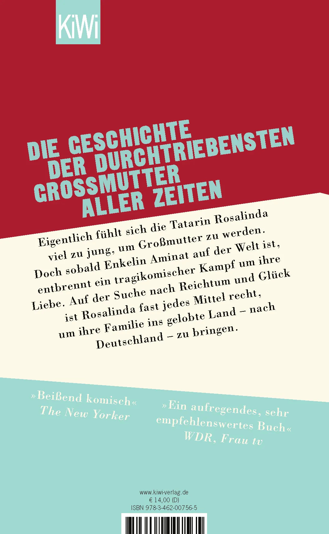 Buchrückseite von 'Die schärfsten Gerichte der tatarischen Küche' mit Klappentext - Gebundene Ausgabe