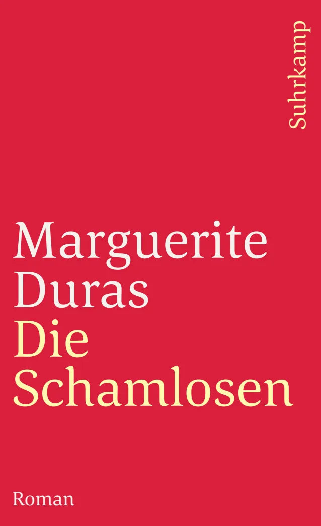 Buchcover von 'Die Schamlosen' - Taschenbuch von Marguerite Duras
