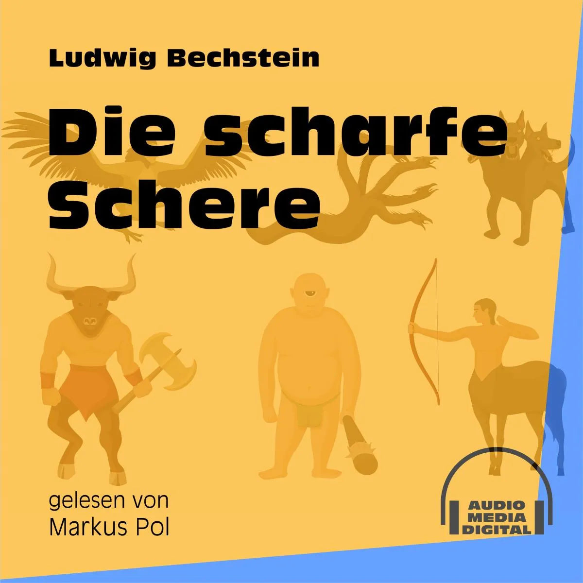 Cover: Die scharfe Schere (Hörbuch Download) von Ludwig Bechstein