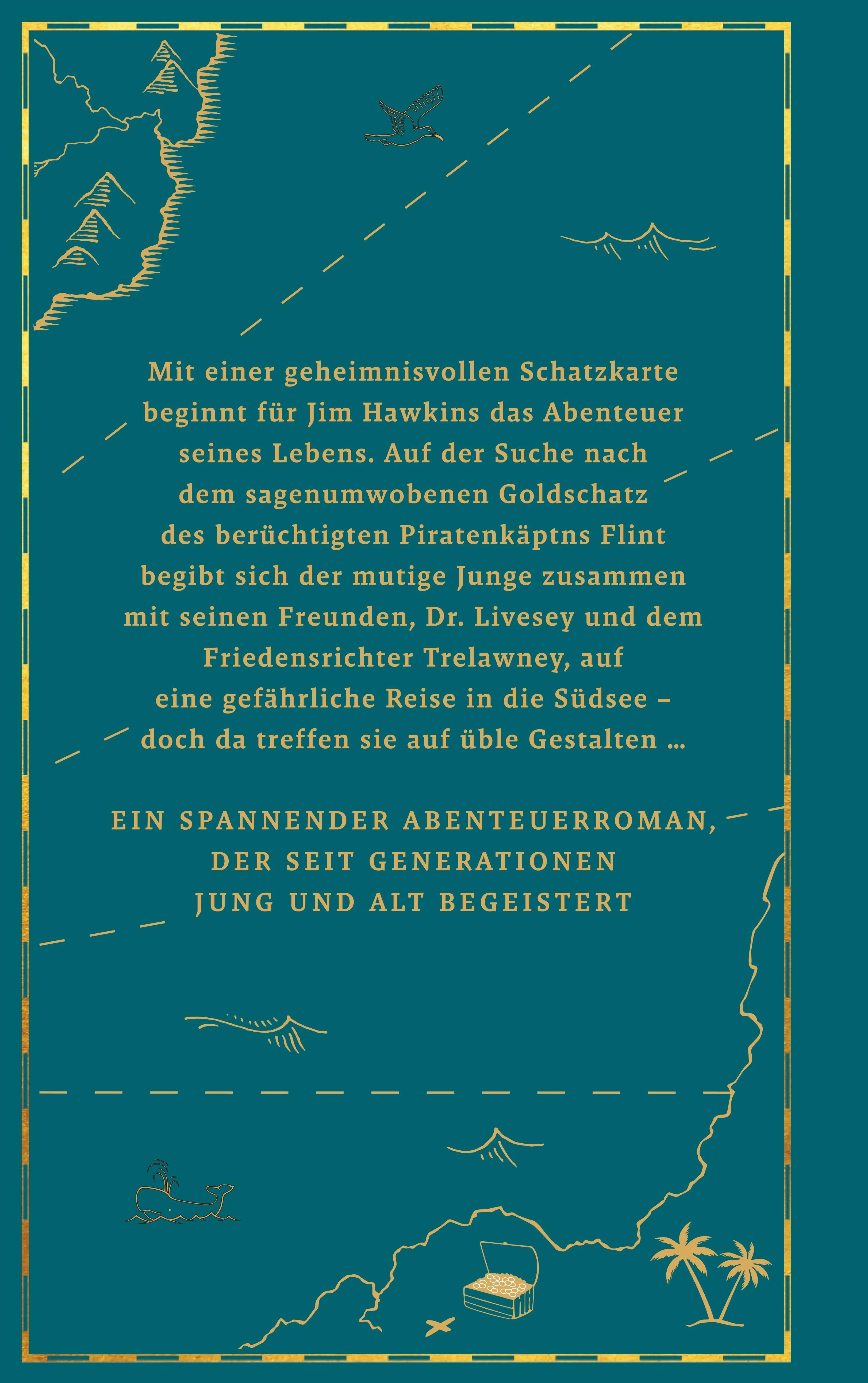 Rückseite: Die Schatzinsel (Hardcover)