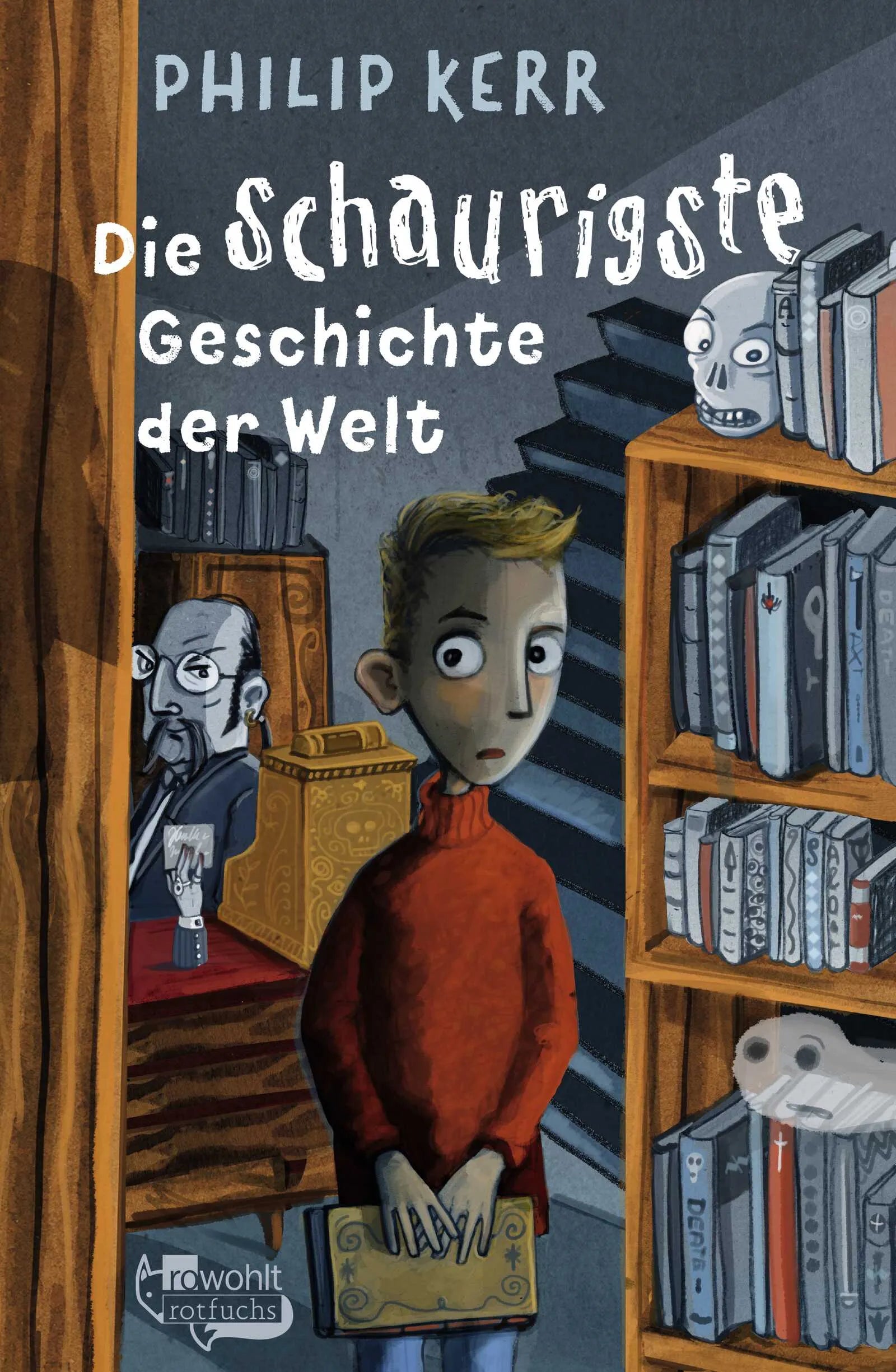 Buchcover von 'Die schaurigste Geschichte der Welt' - Gebundene Ausgabe von Philip Kerr