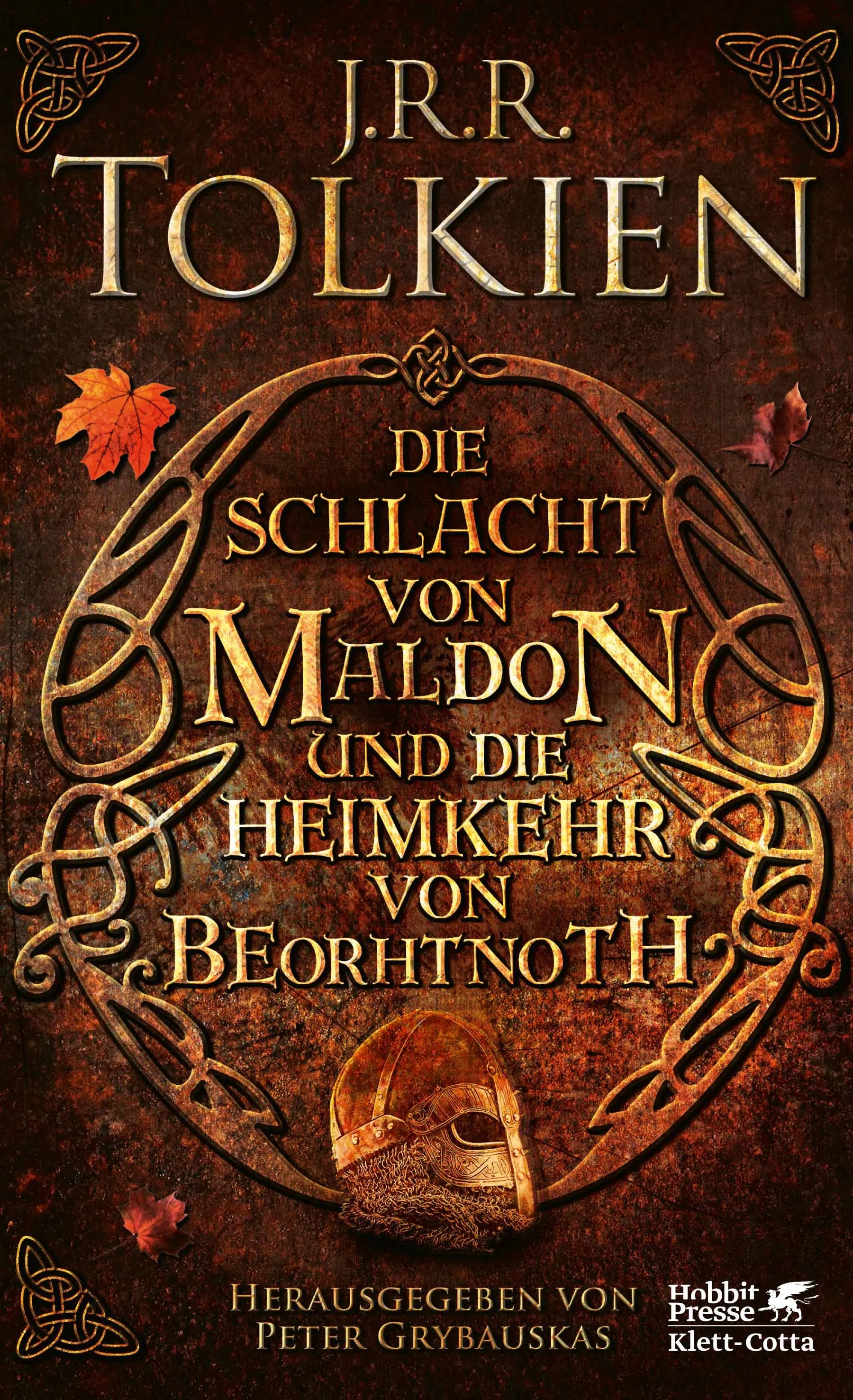 Buchcover von 'Die Schlacht von Maldon und Die Heimkehr von Beorhtnoth' - Gebundene Ausgabe von J.R.R. Tolkien