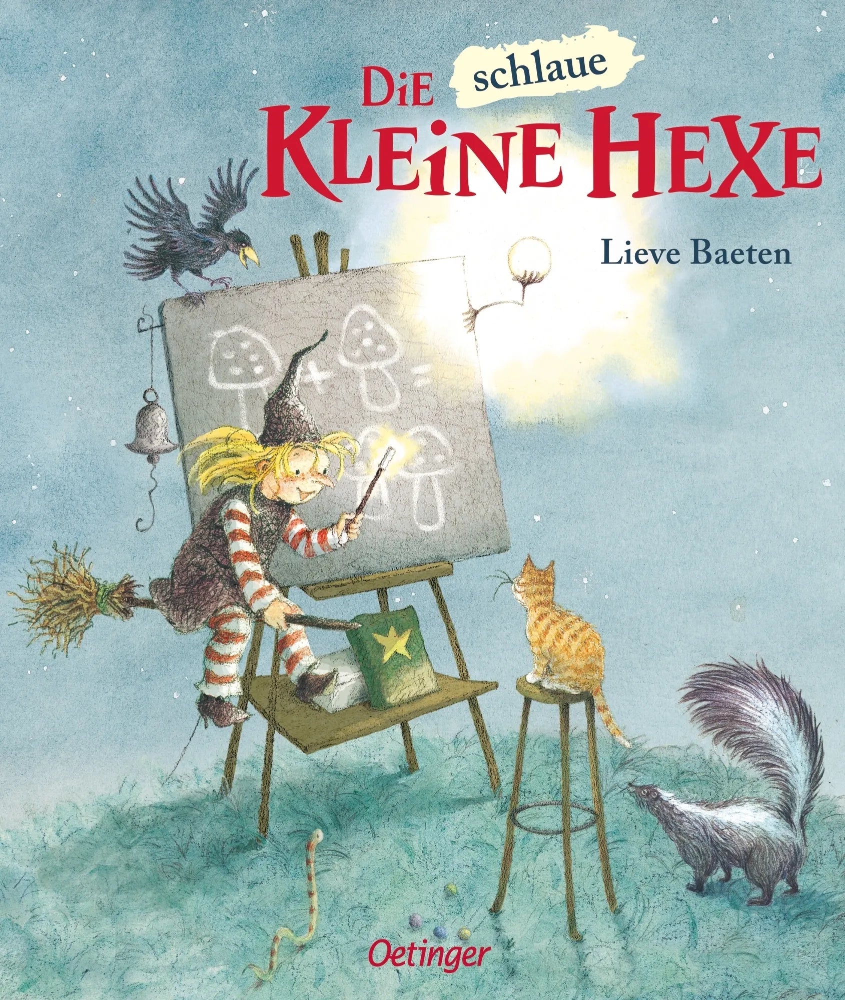 Buchcover von 'Die schlaue kleine Hexe' - Gebundene Ausgabe von Lieve Baeten