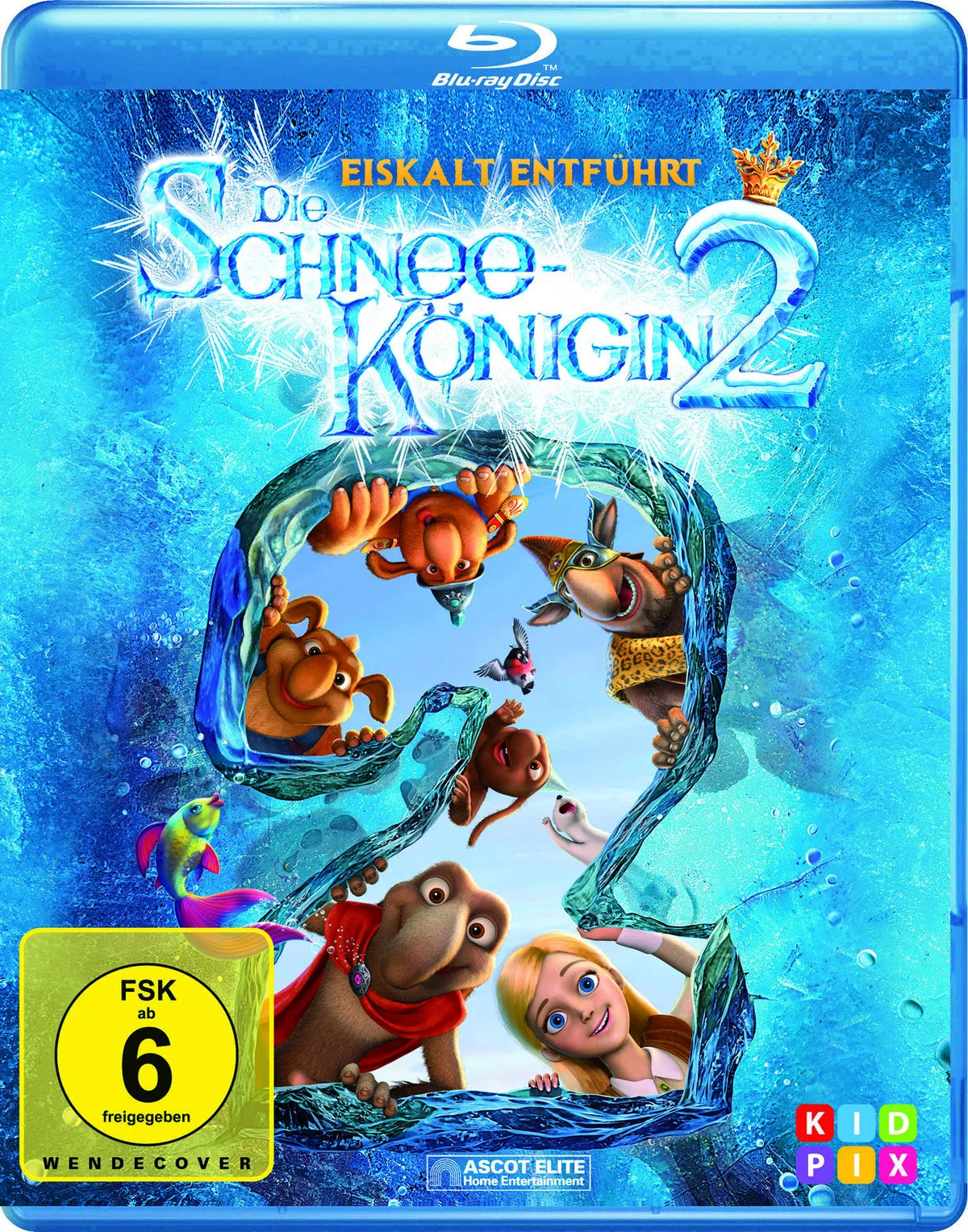 Die Schneekönigin 2 - Eiskalt entführt - Blu-ray Disc