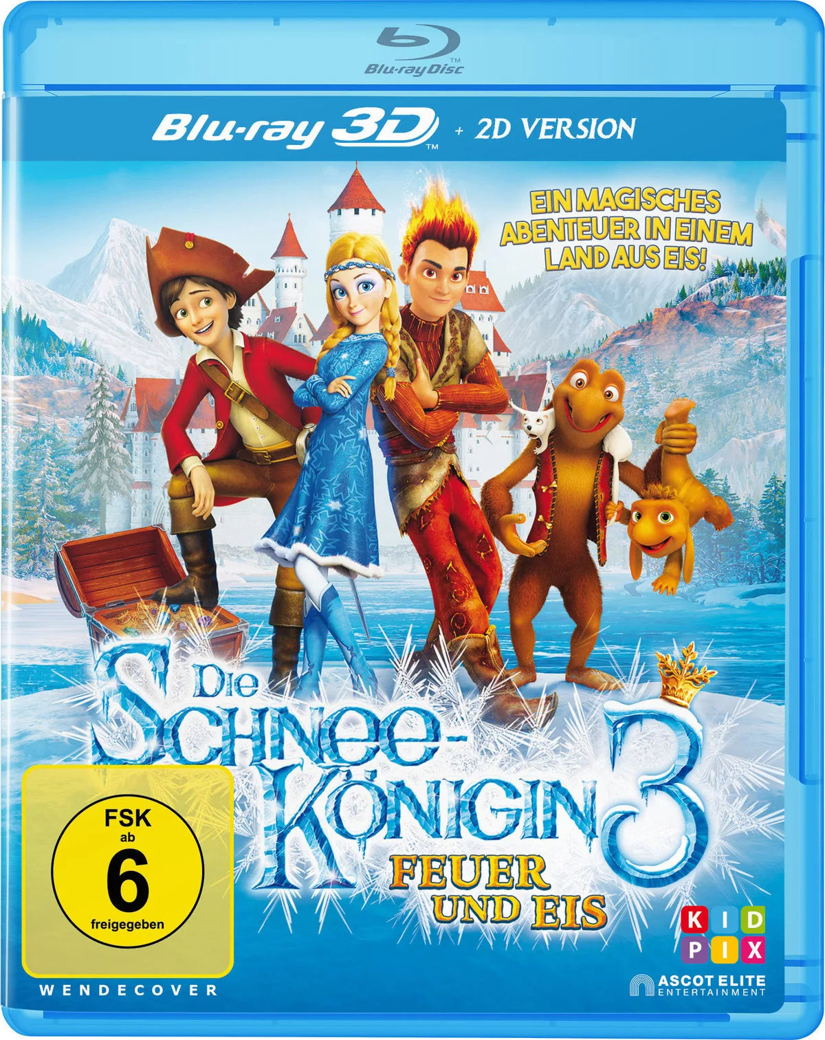 Die Schneekönigin 3 - Feuer und Eis - Blu-ray 3D