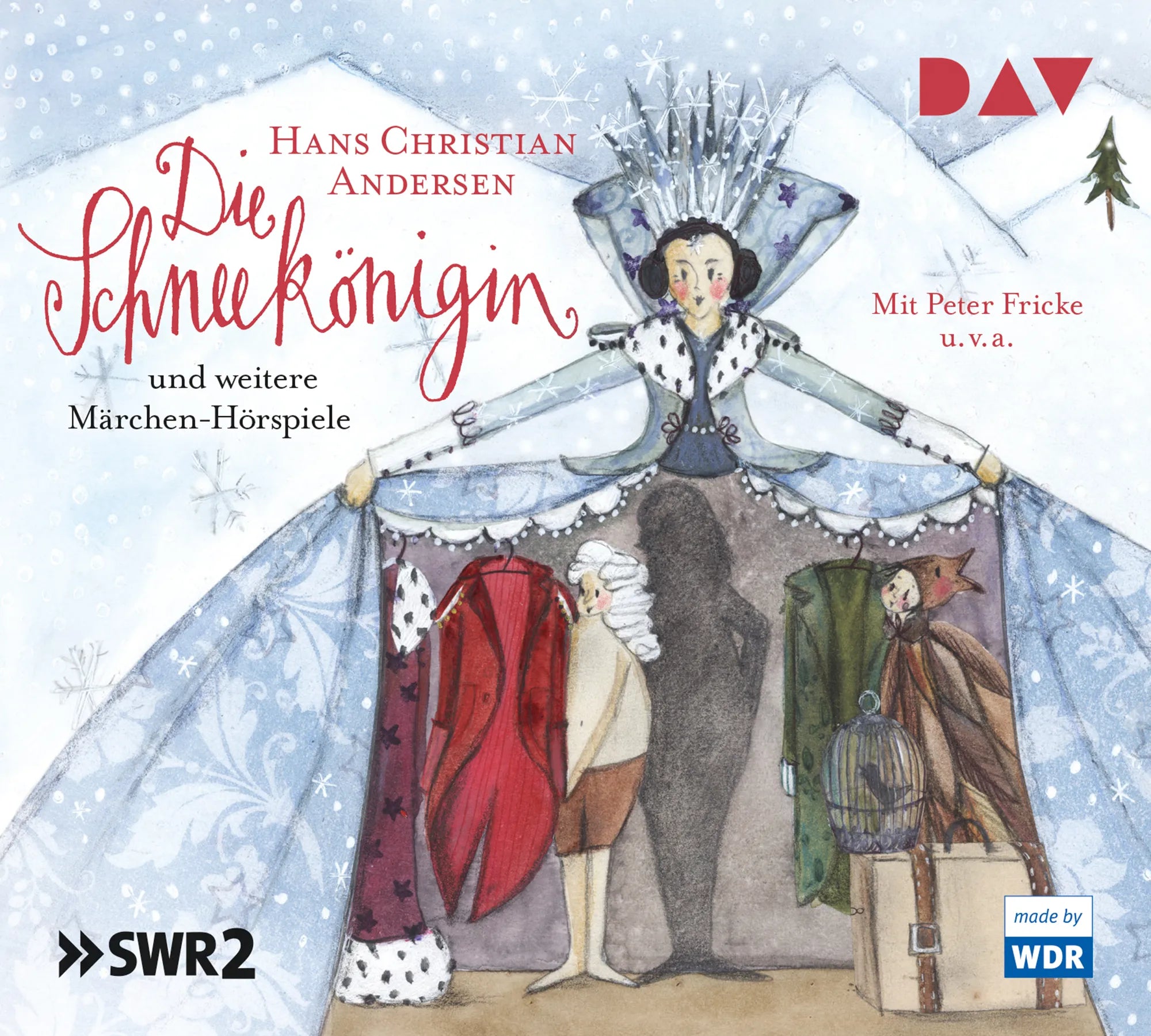 Buchcover von 'Die Schneekönigin und weitere Märchen-Hörspiele' - Hörbuch (CD) von Hans Christian Andersen