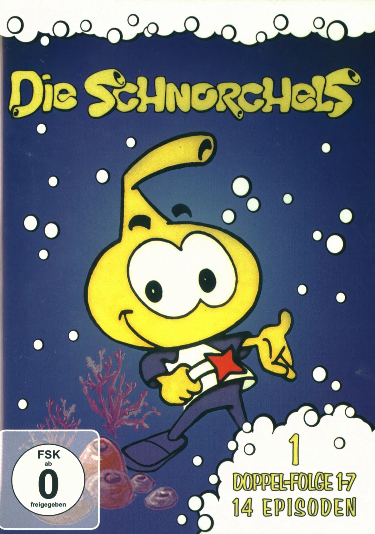 Die Schnorchels - Die Schlümpfe des Meeres 1-7 - DVD