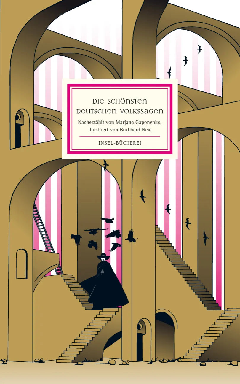 Buchcover von 'Die schönsten deutschen Volkssagen' - Gebundene Ausgabe von Marjana Gaponenko