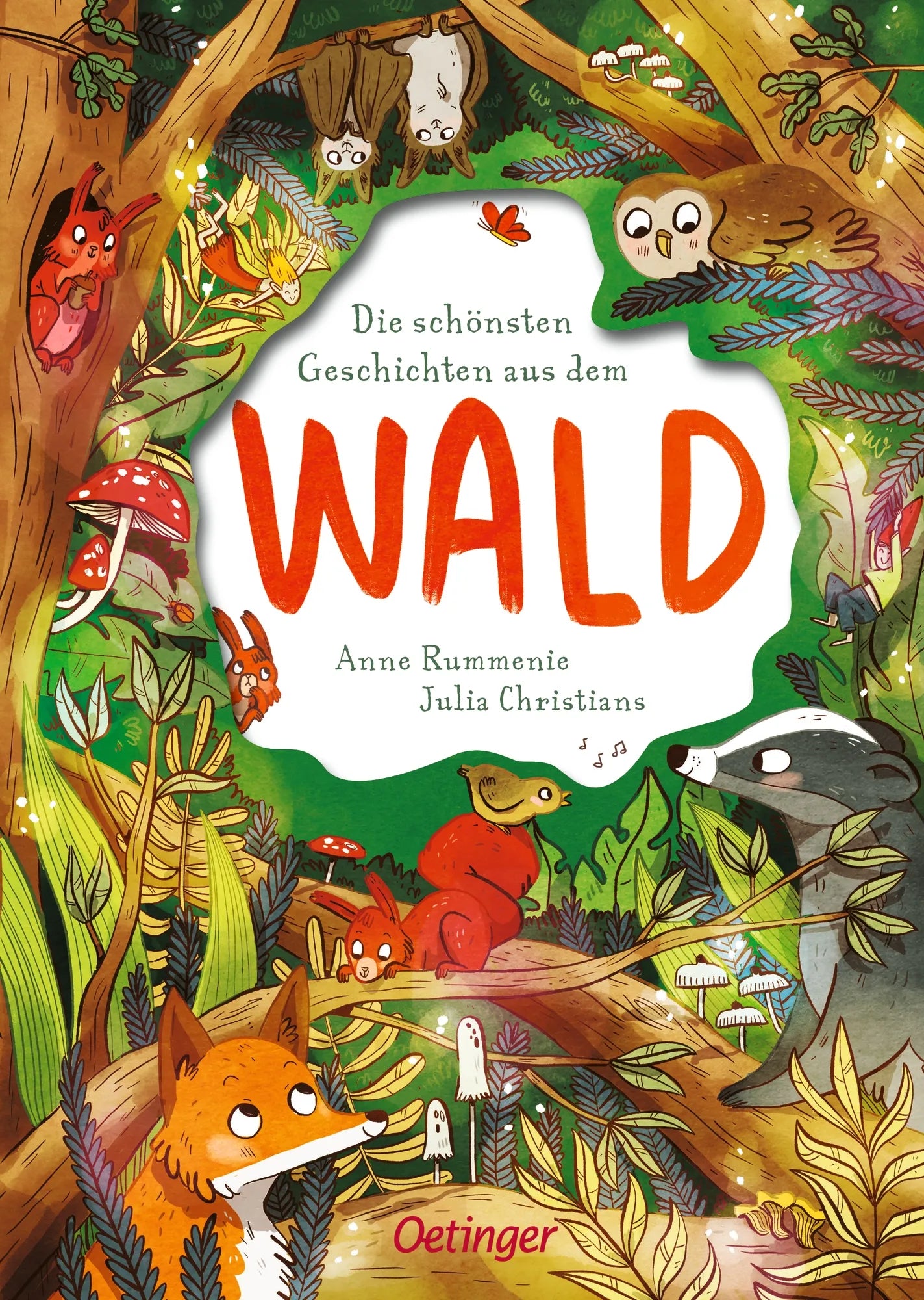 Cover: Die schönsten Geschichten aus dem Wald (Hardcover) von Anne Rummenie