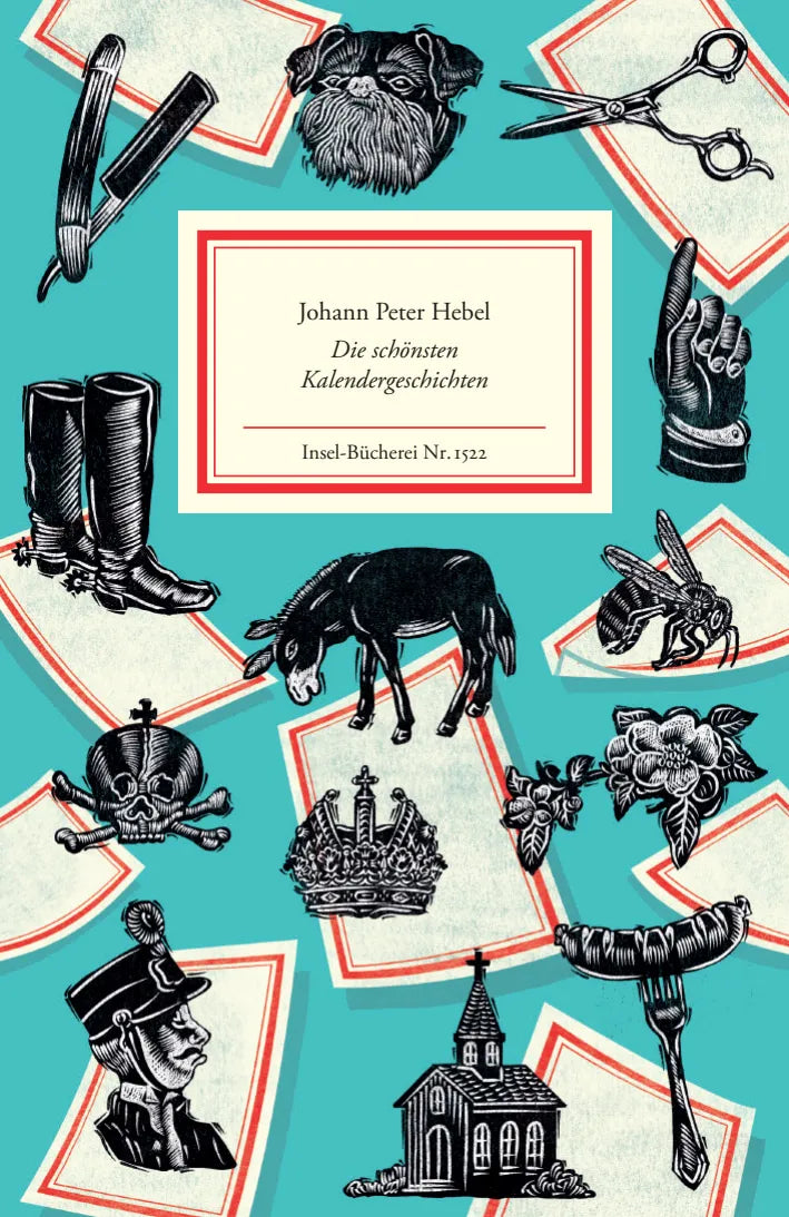 Buchcover von 'Die schönsten Kalendergeschichten' - Gebundene Ausgabe von Johann Peter Hebel