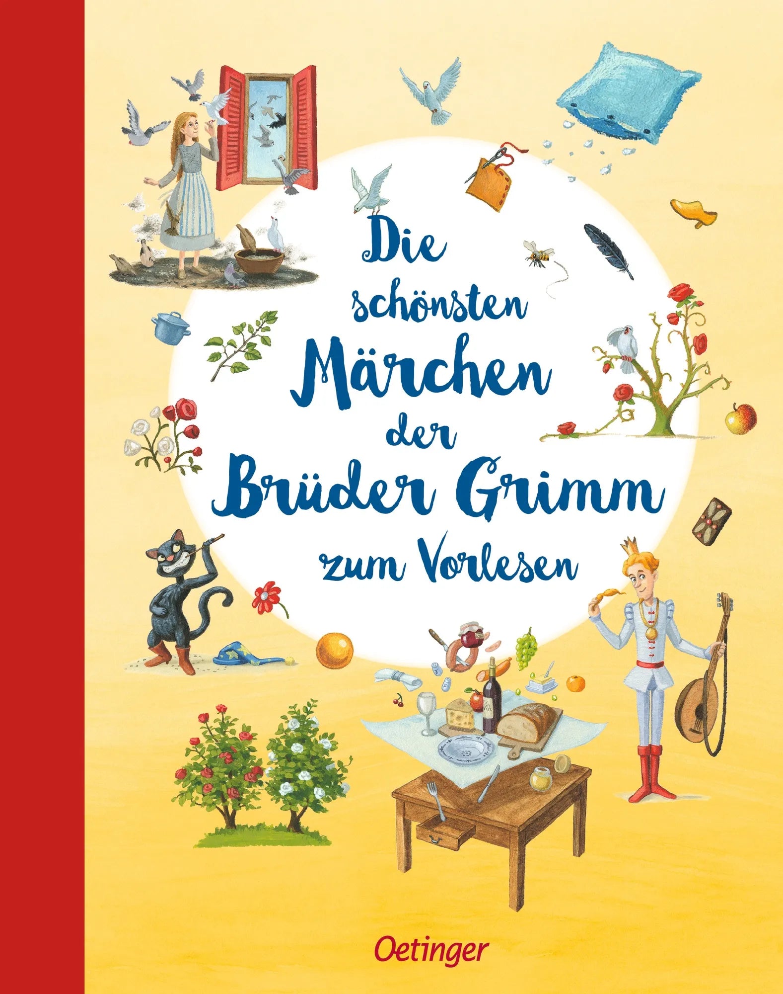 Buchcover von 'Die schönsten Märchen der Brüder Grimm zum Vorlesen' - Gebundene Ausgabe von Jacob Grimm