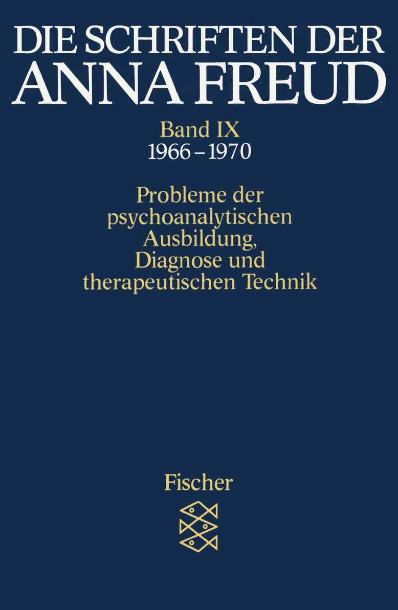 Buchcover von 'Die Schriften der Anna Freud' - Taschenbuch von Anna Freud
