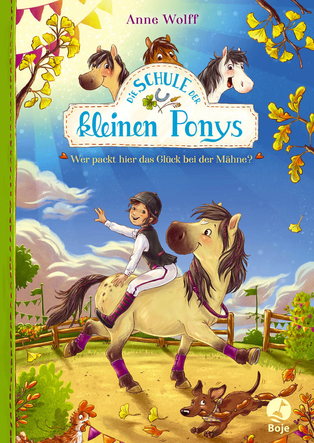 Buchcover von 'Die Schule der kleinen Ponys' - Gebundene Ausgabe von Anne Wolff