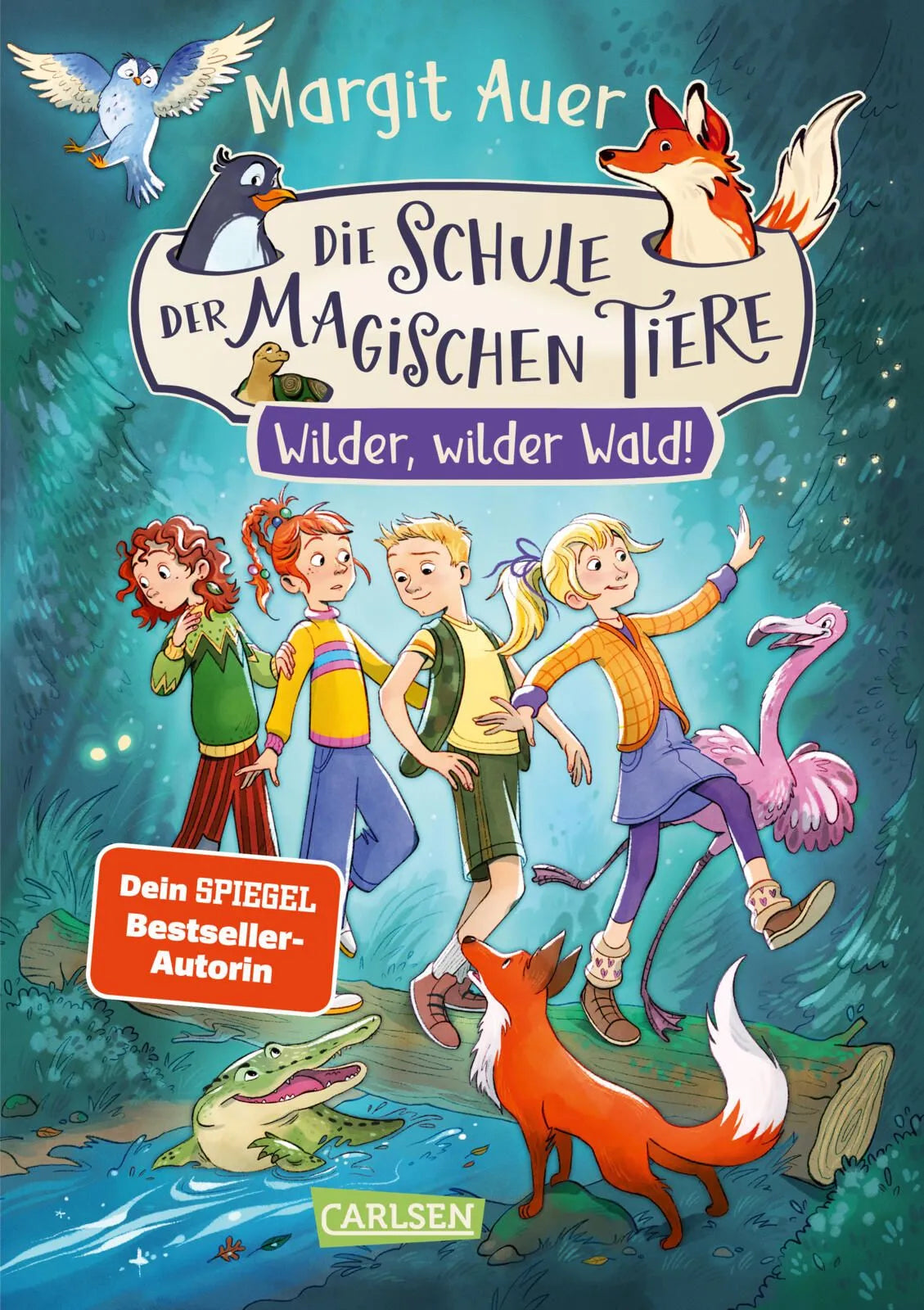 Cover: Die Schule der magischen Tiere 11: Wilder, wilder Wald! (Hardcover) von Margit Auer