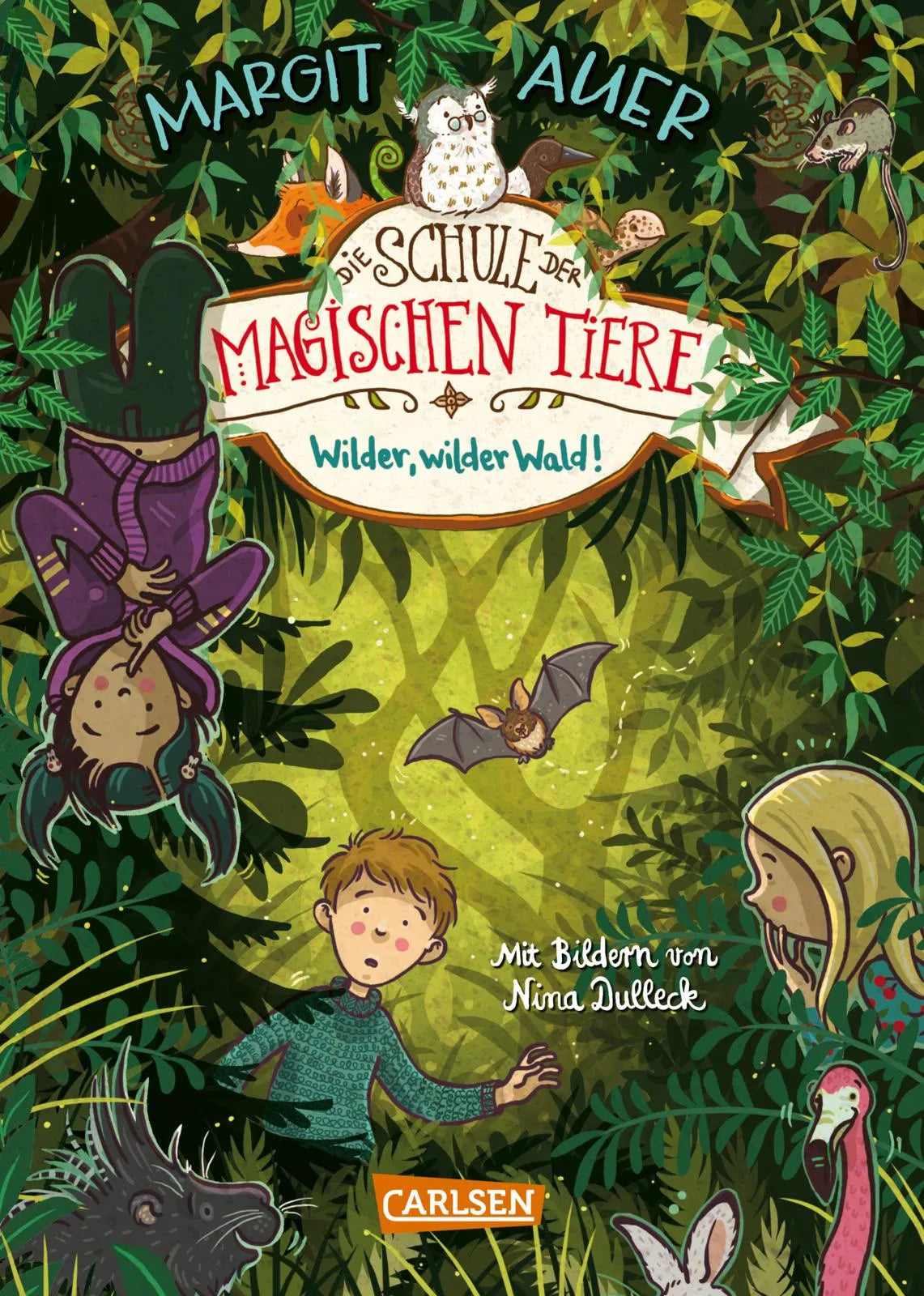 Cover: Die Schule der magischen Tiere 11: Wilder, wilder Wald! (Hardcover) von Margit Auer