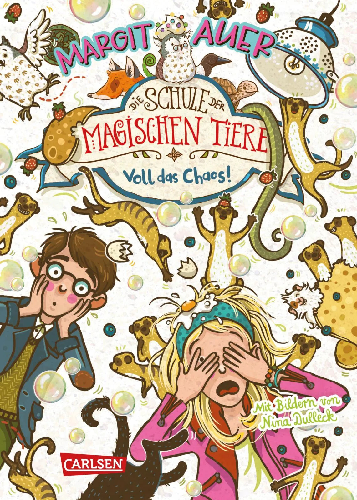 Cover: Die Schule der magischen Tiere 12: Voll das Chaos! (Hardcover) von Margit Auer